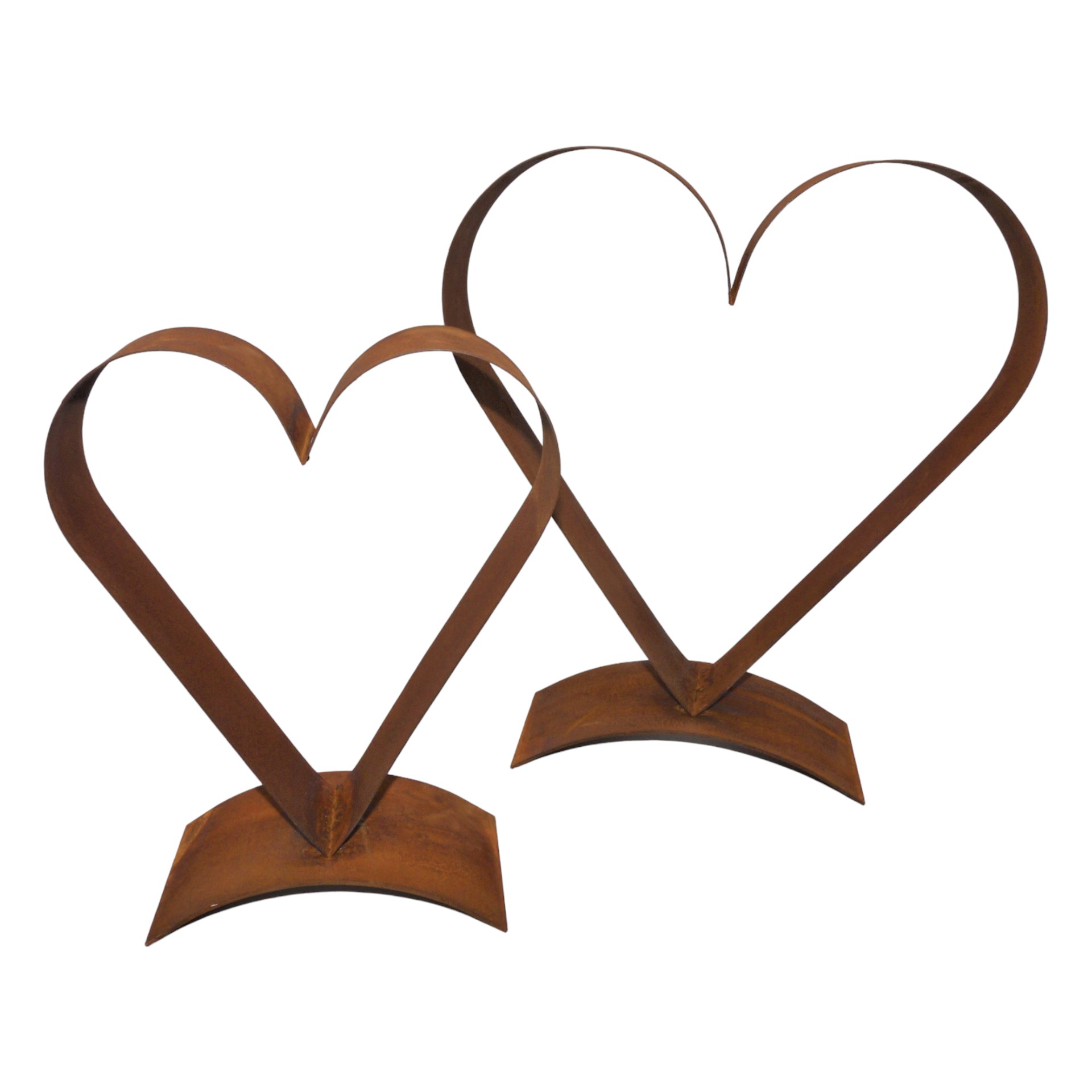 Darstellung von Bandherz auf Platte mittel