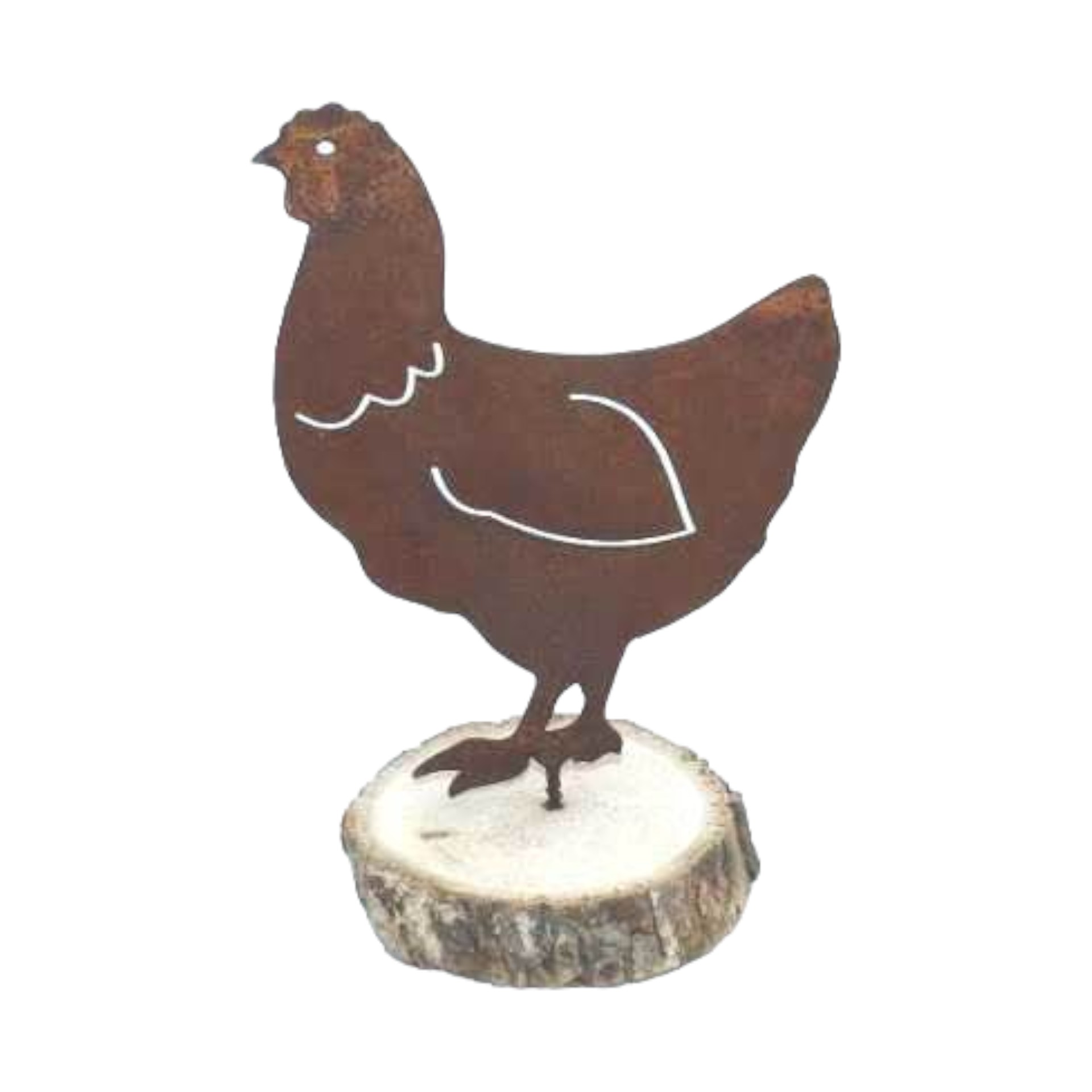 Darstellung von Henne mit Dorn ROST