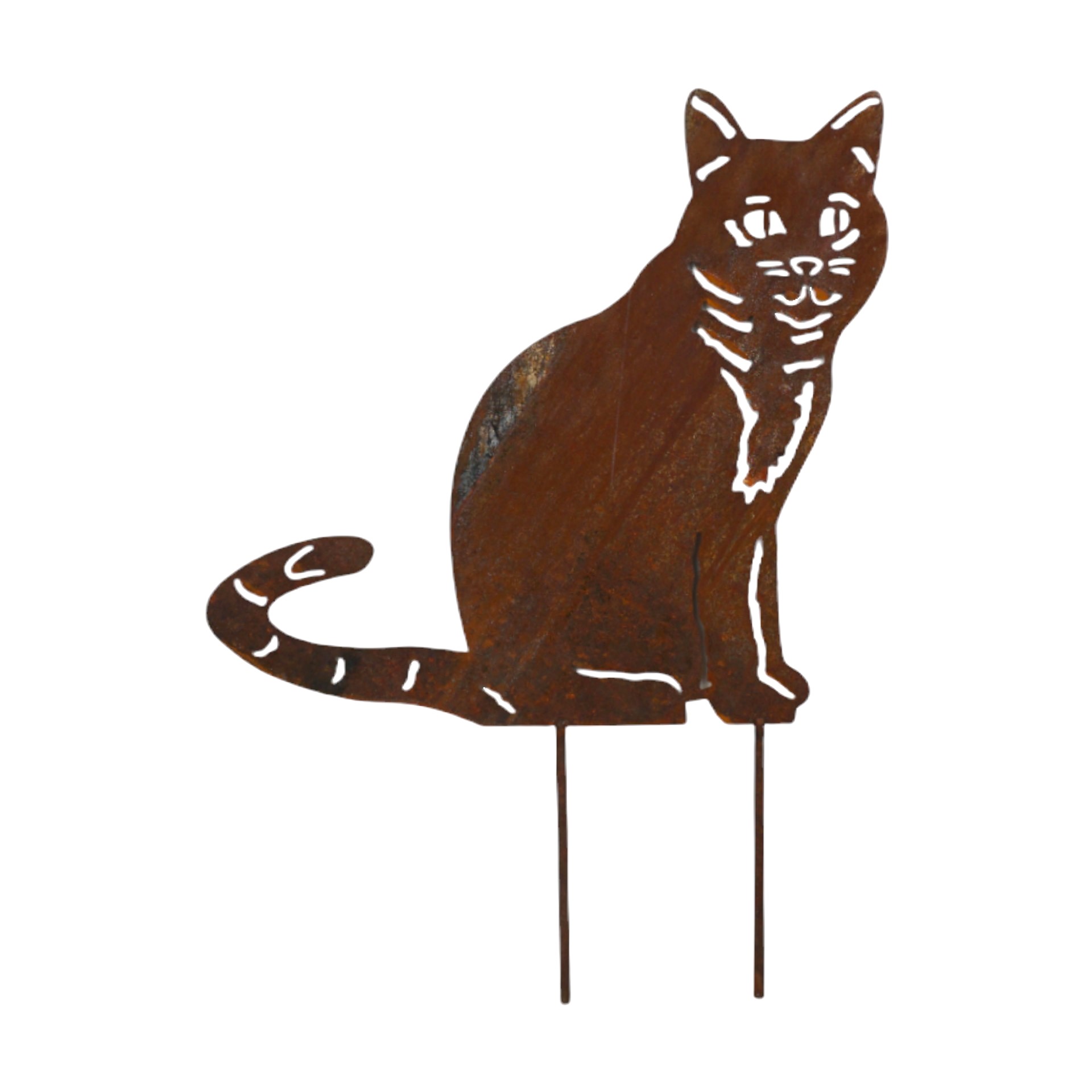 Darstellung von sitzende Katze mi.. zum Stecken