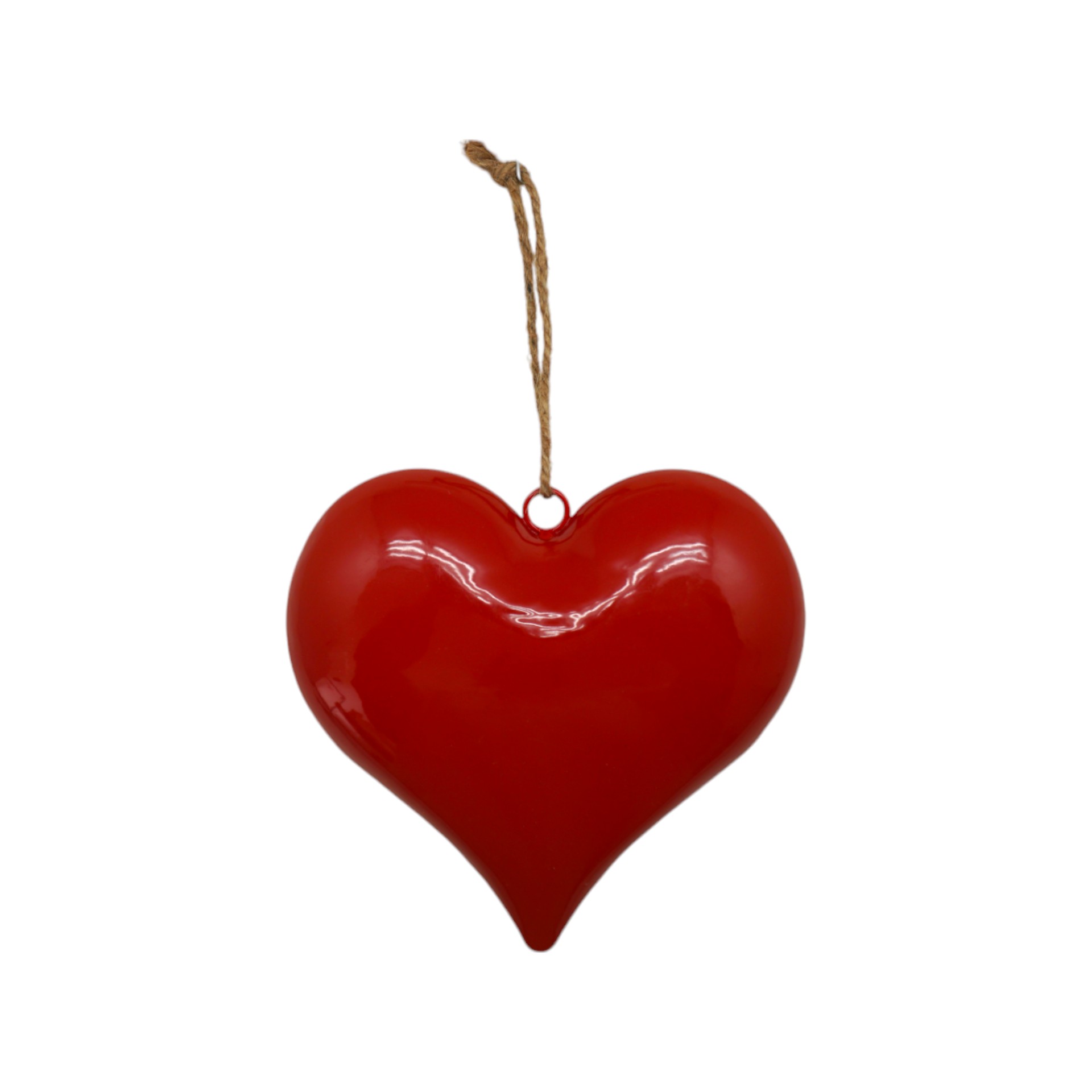 Darstellung von Rotes Herz z. Hängen voll gross