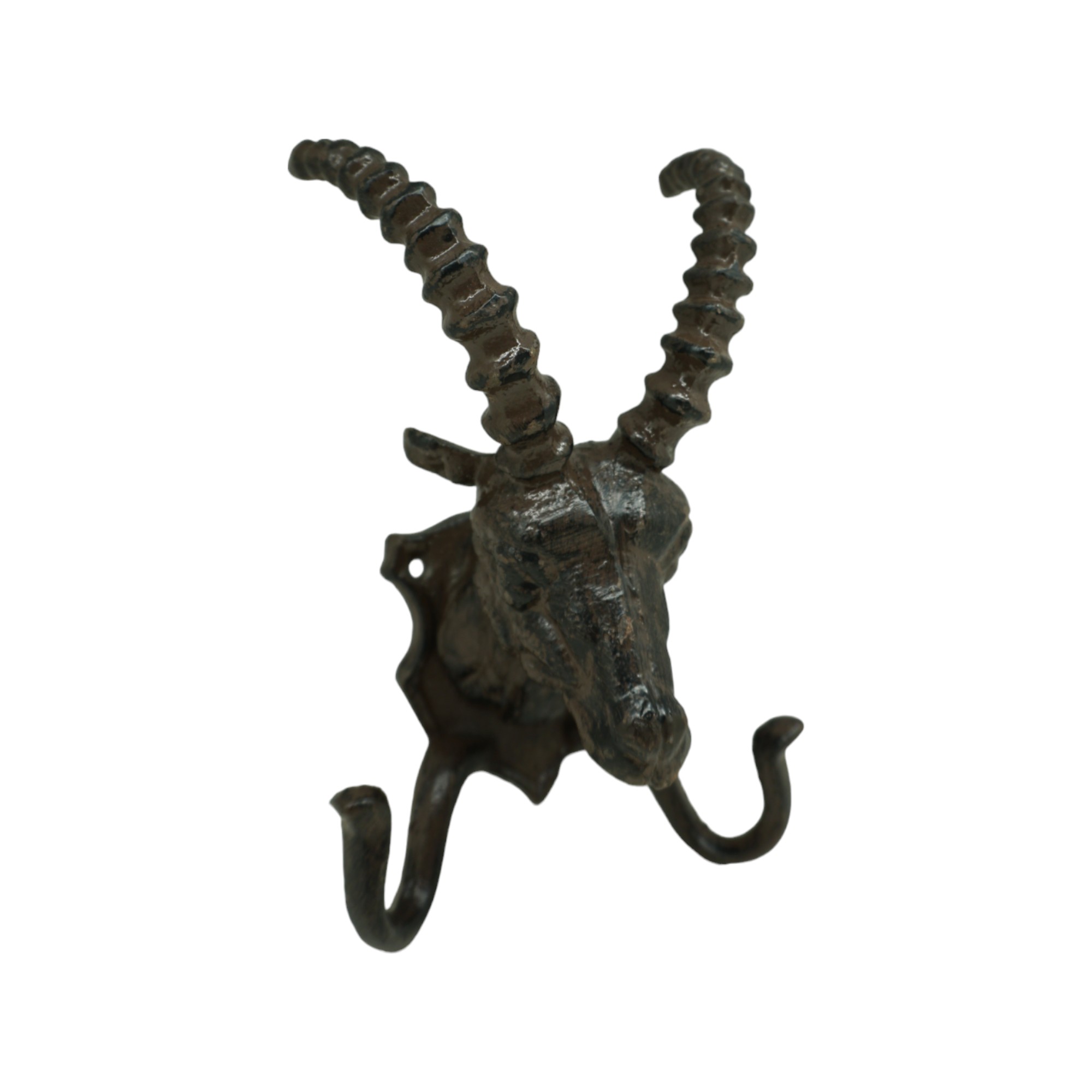 Darstellung von Steinbock mit 2 Haken