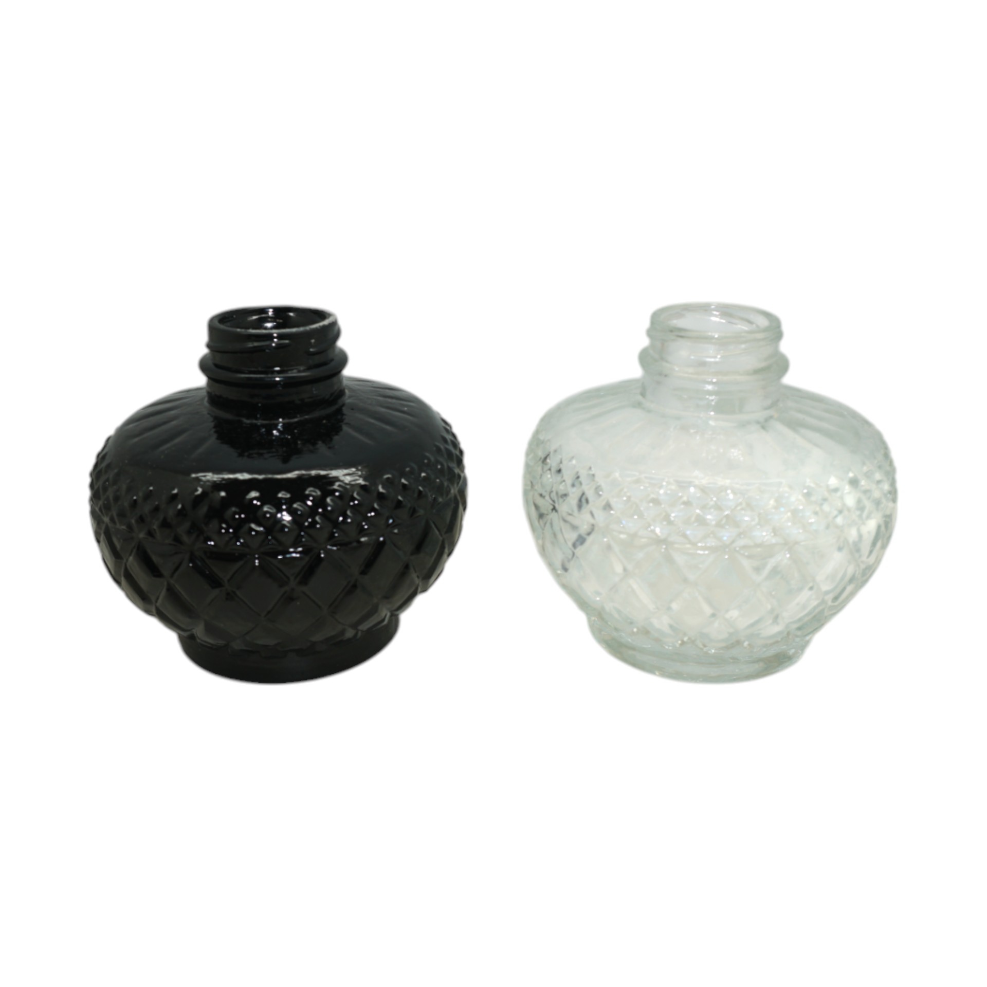 Darstellung von RP Glasvase sortier tschwarz/durchsichtig