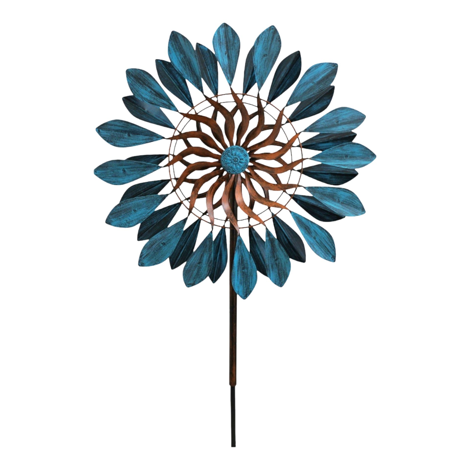 Darstellung von blauer Duopropeller a. Stab gross