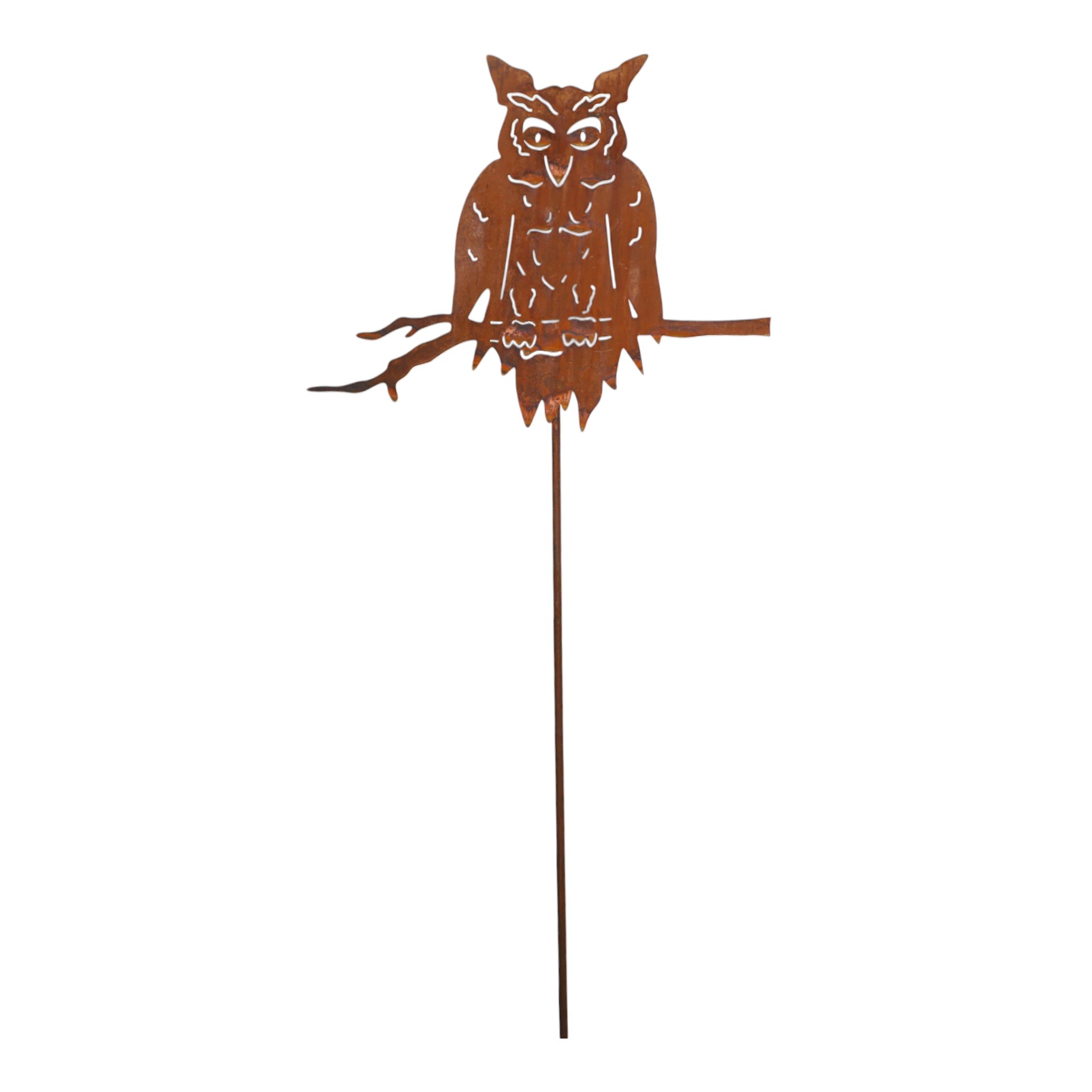Darstellung von Eule mittel auf Stab