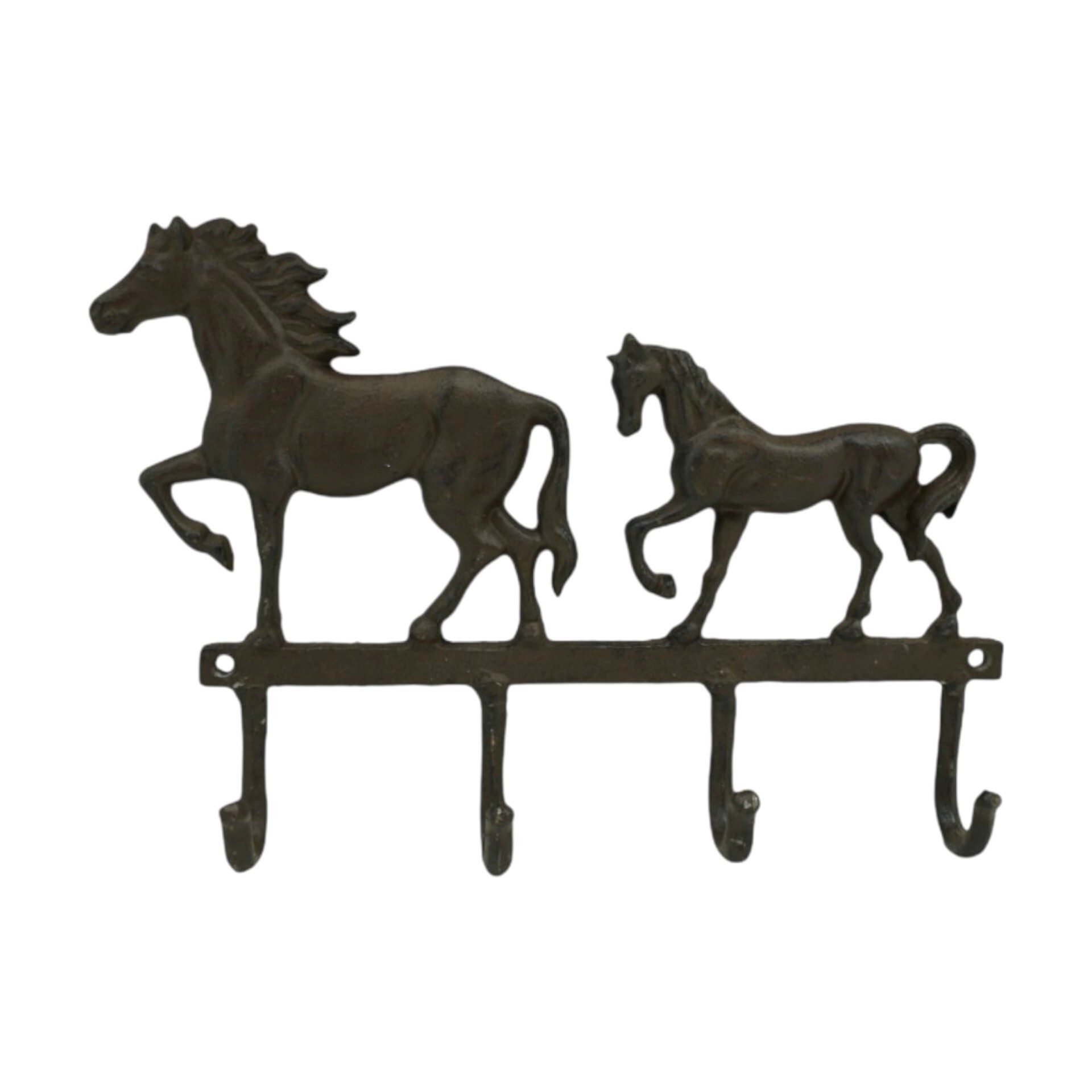 Darstellung von Wandbord Pferde 4 Haken