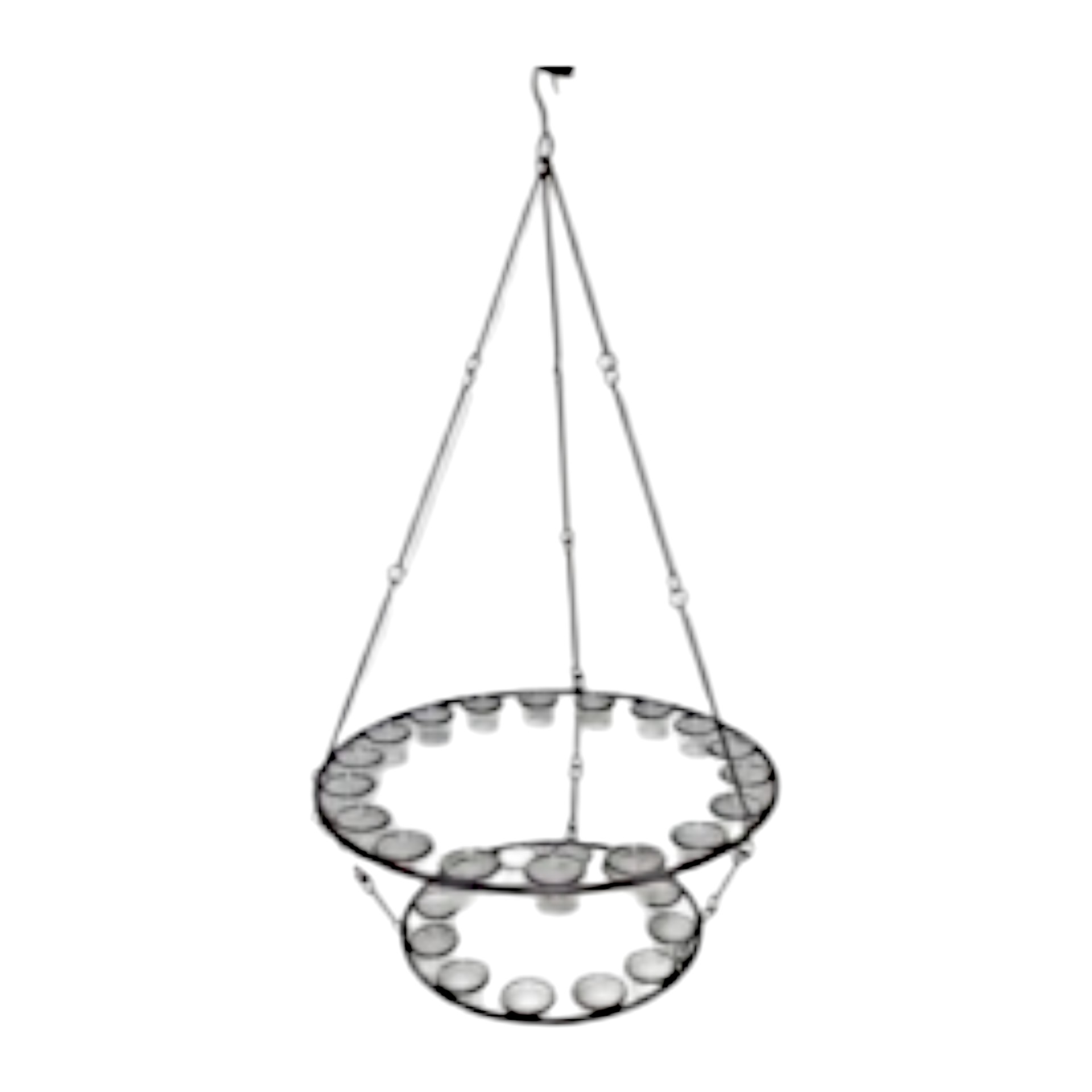 Darstellung von RP Teelichthalter rund zum Hängen RUSTICO