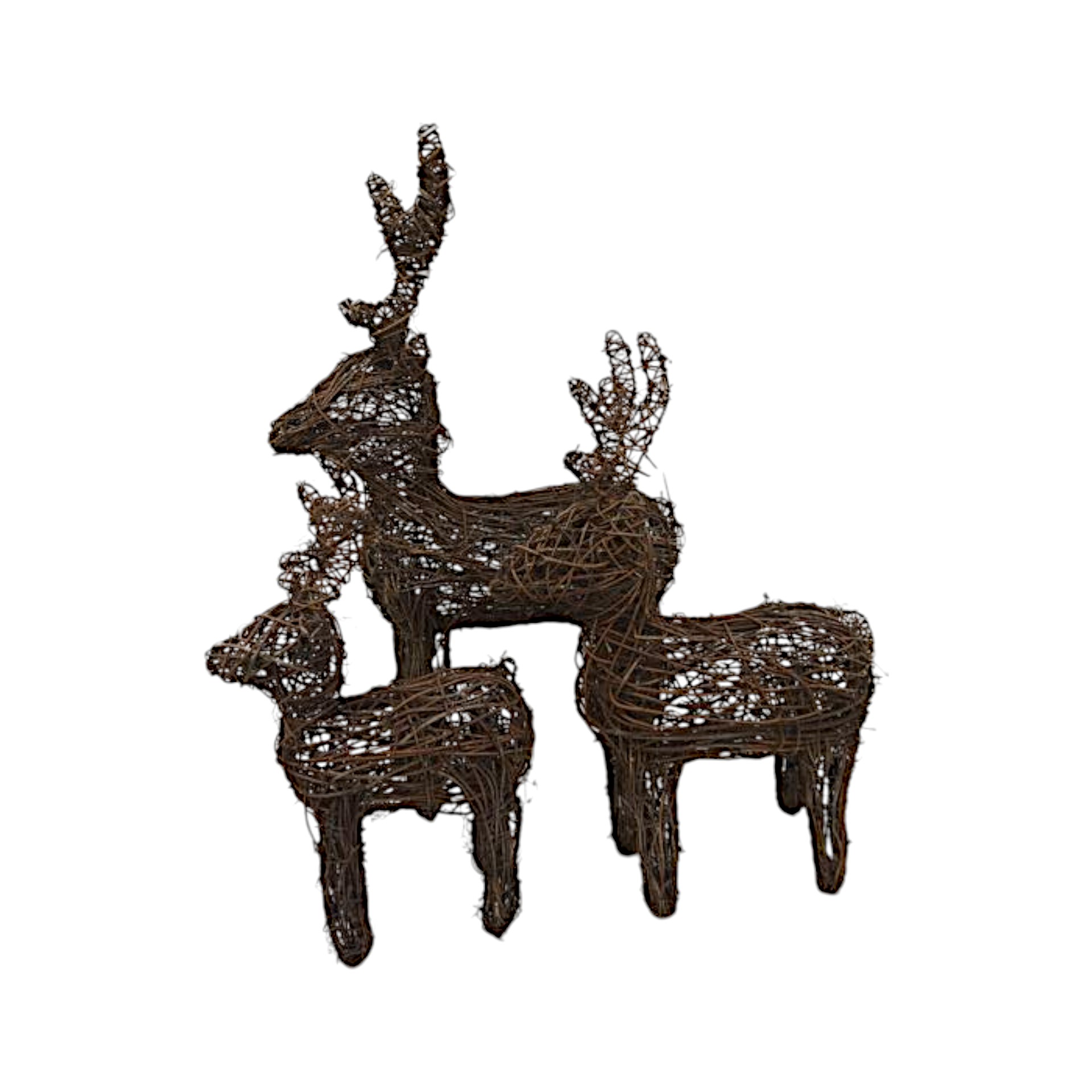 Darstellung von RP Hirsch MITTEL fein geflochten braun