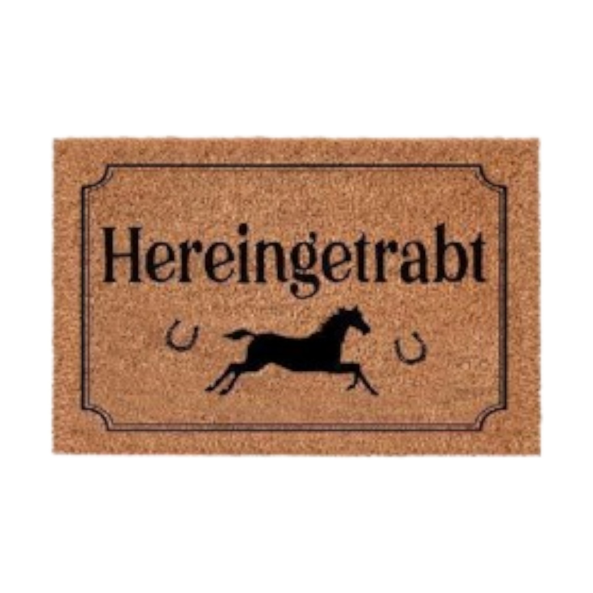 Darstellung von RP Fußmatte Hereingetrabt