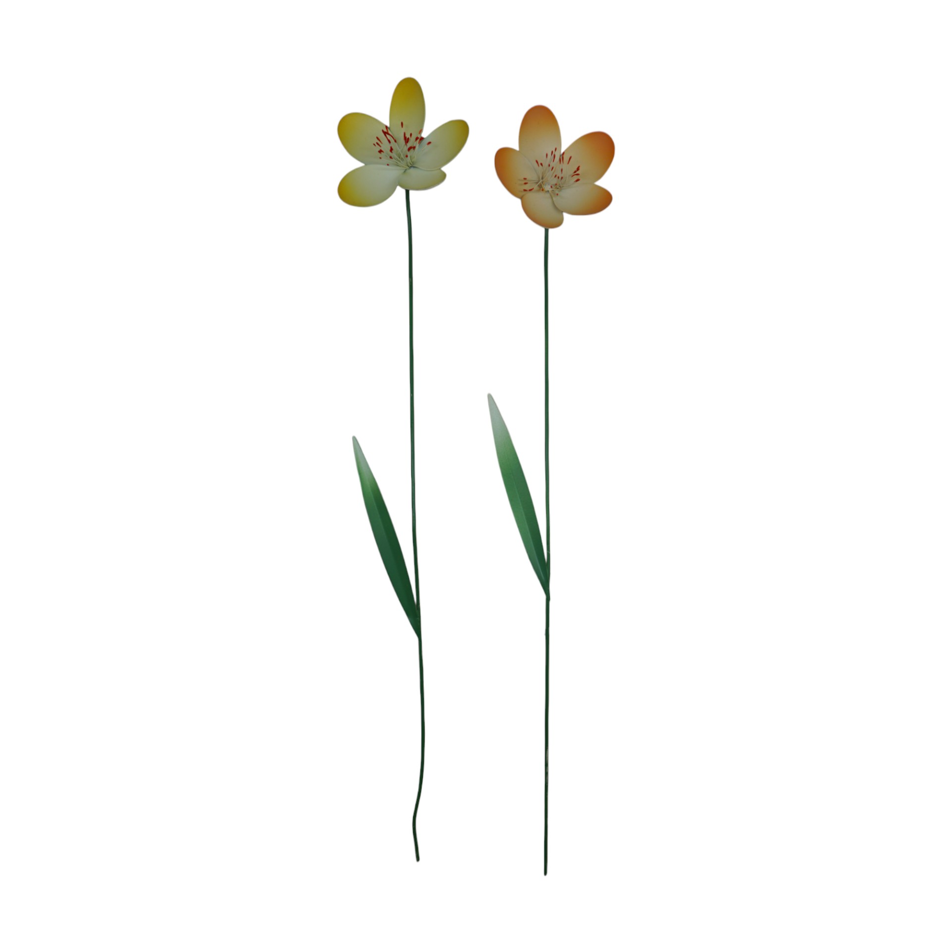 Darstellung von Blume z. Stecken gelb orange sortiert