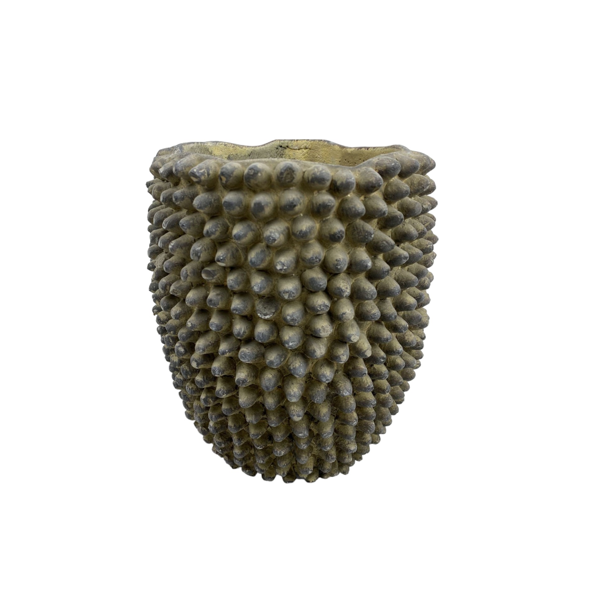 Darstellung von RP Noppentopf klein graugrün