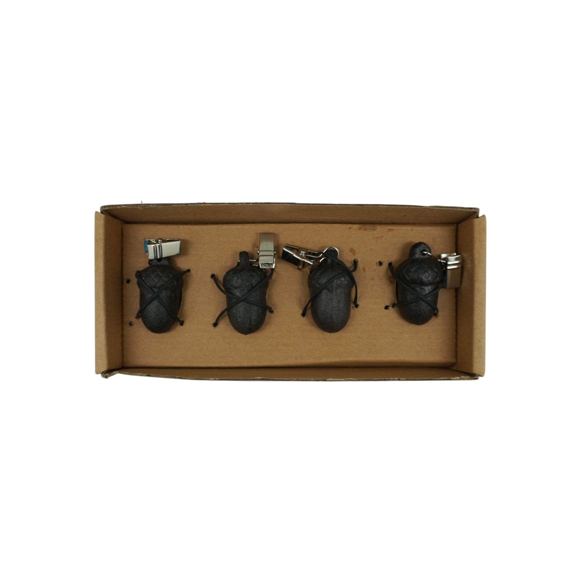 Darstellung von Tischgewichte EICHEL 4-tlg. in Box