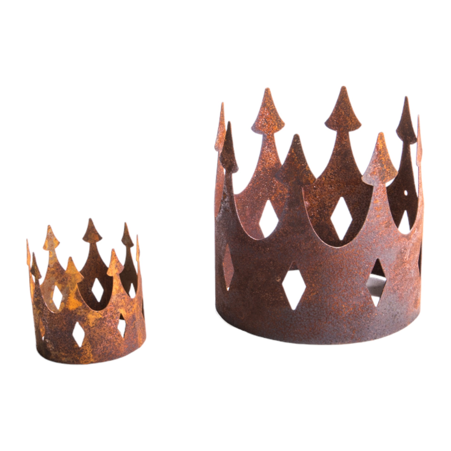 Darstellung von Krone klein offen ROST