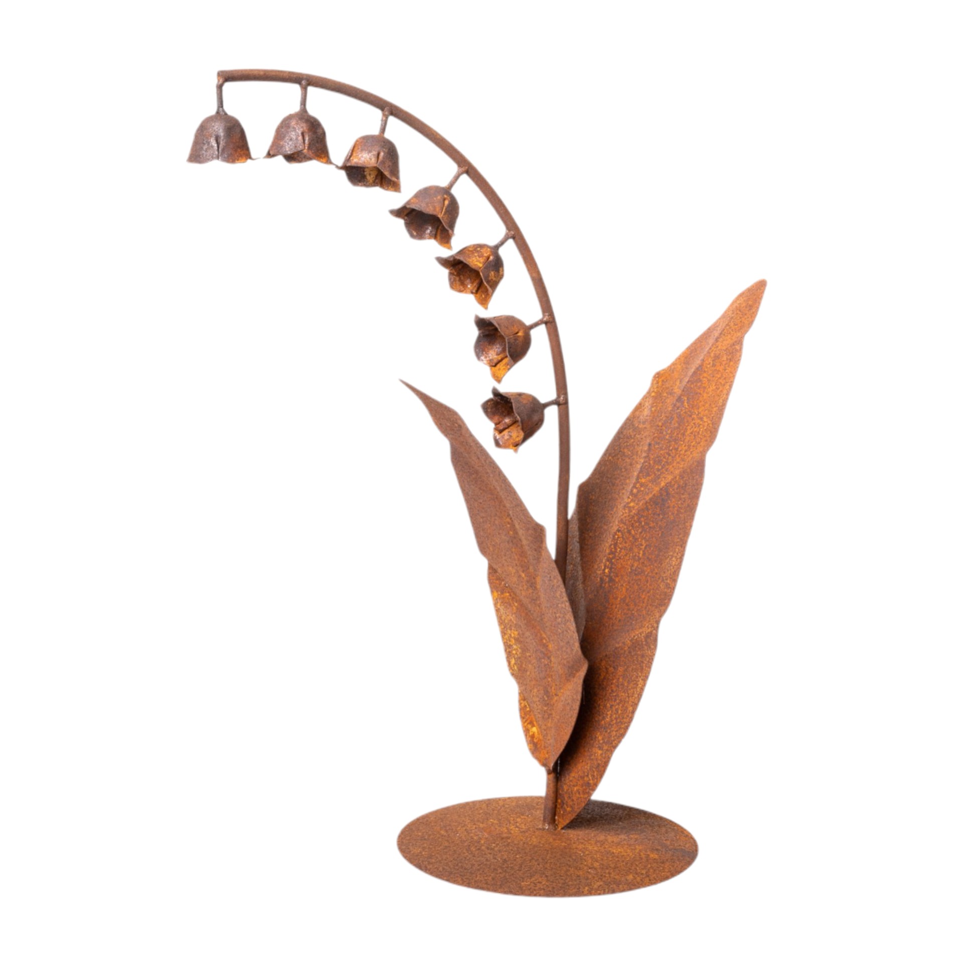 Darstellung von Glockenblume klein 7 Blüten auf Platte