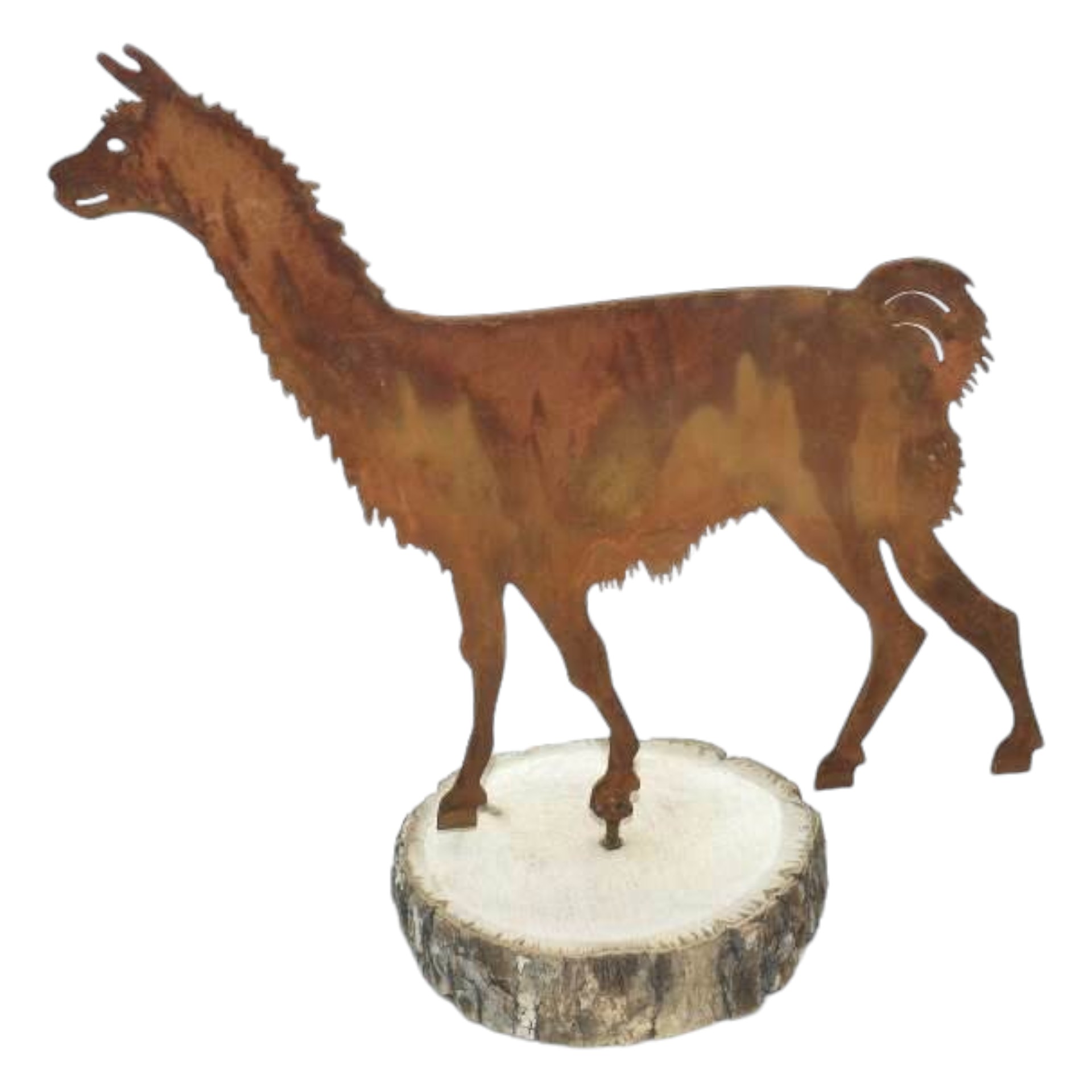 Darstellung von steh. Alpaka m. Schraube