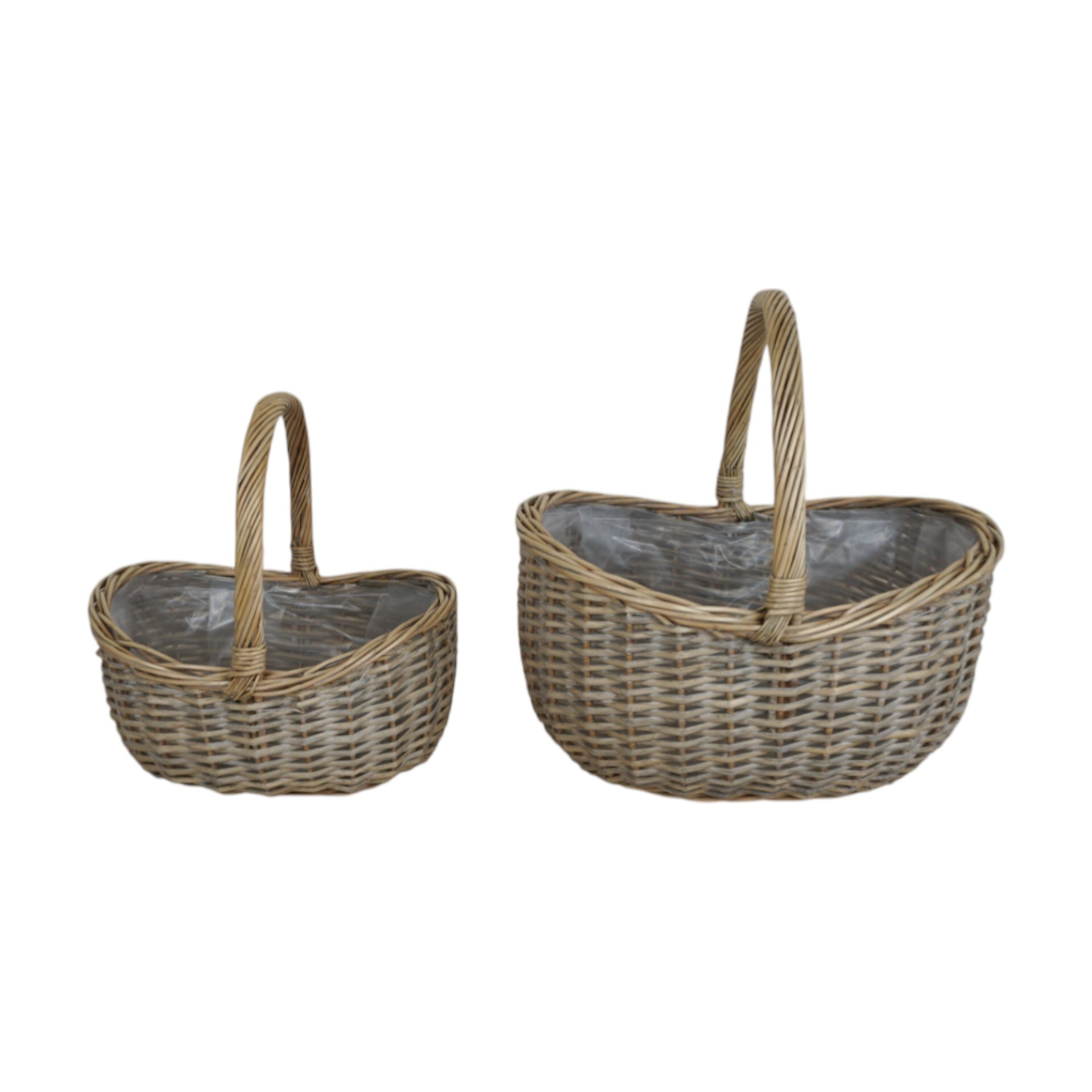 Darstellung von Einkaufskörbe 2tlg. fixer Henkel