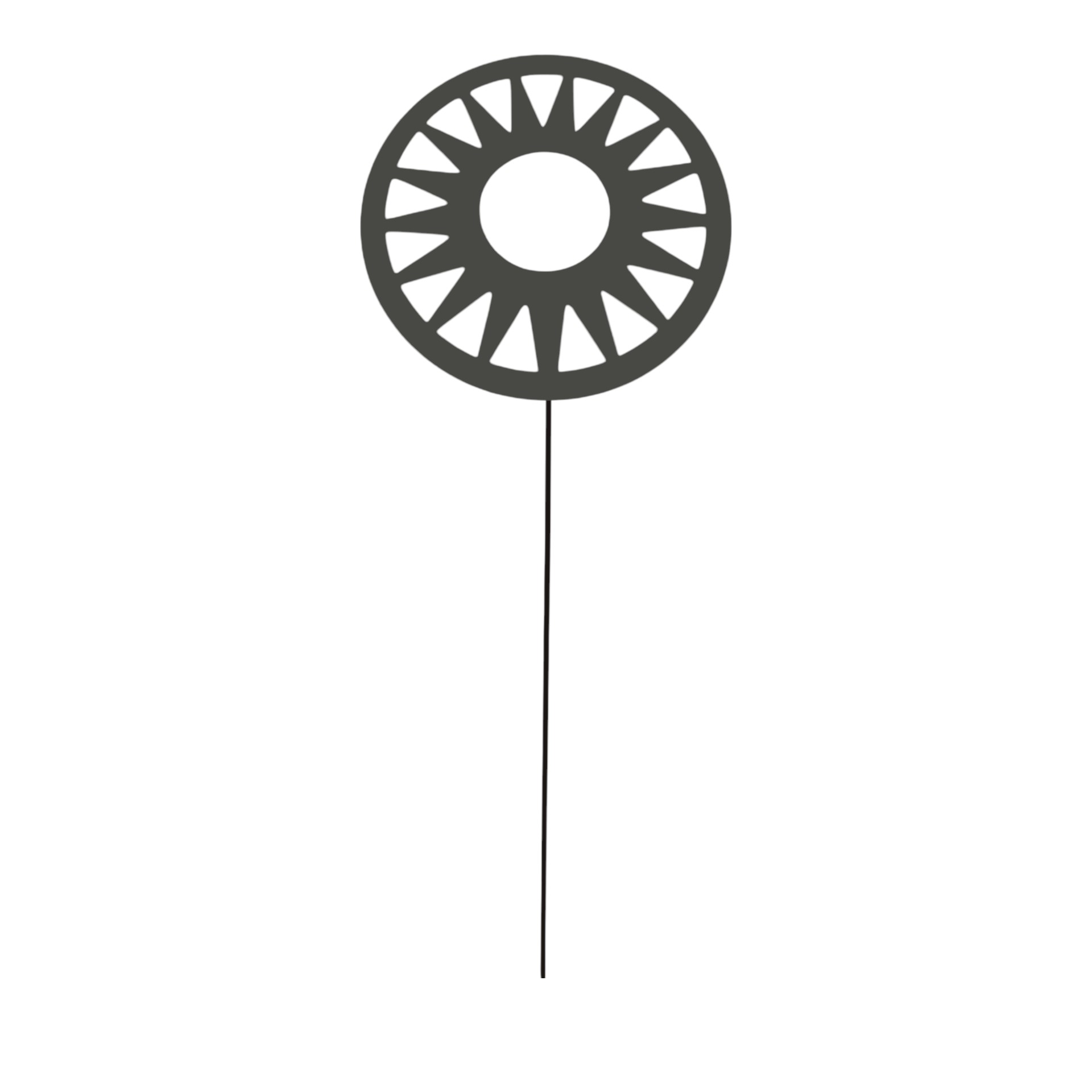 Darstellung von Stecker Sonne,d= 20, h= 158 cm