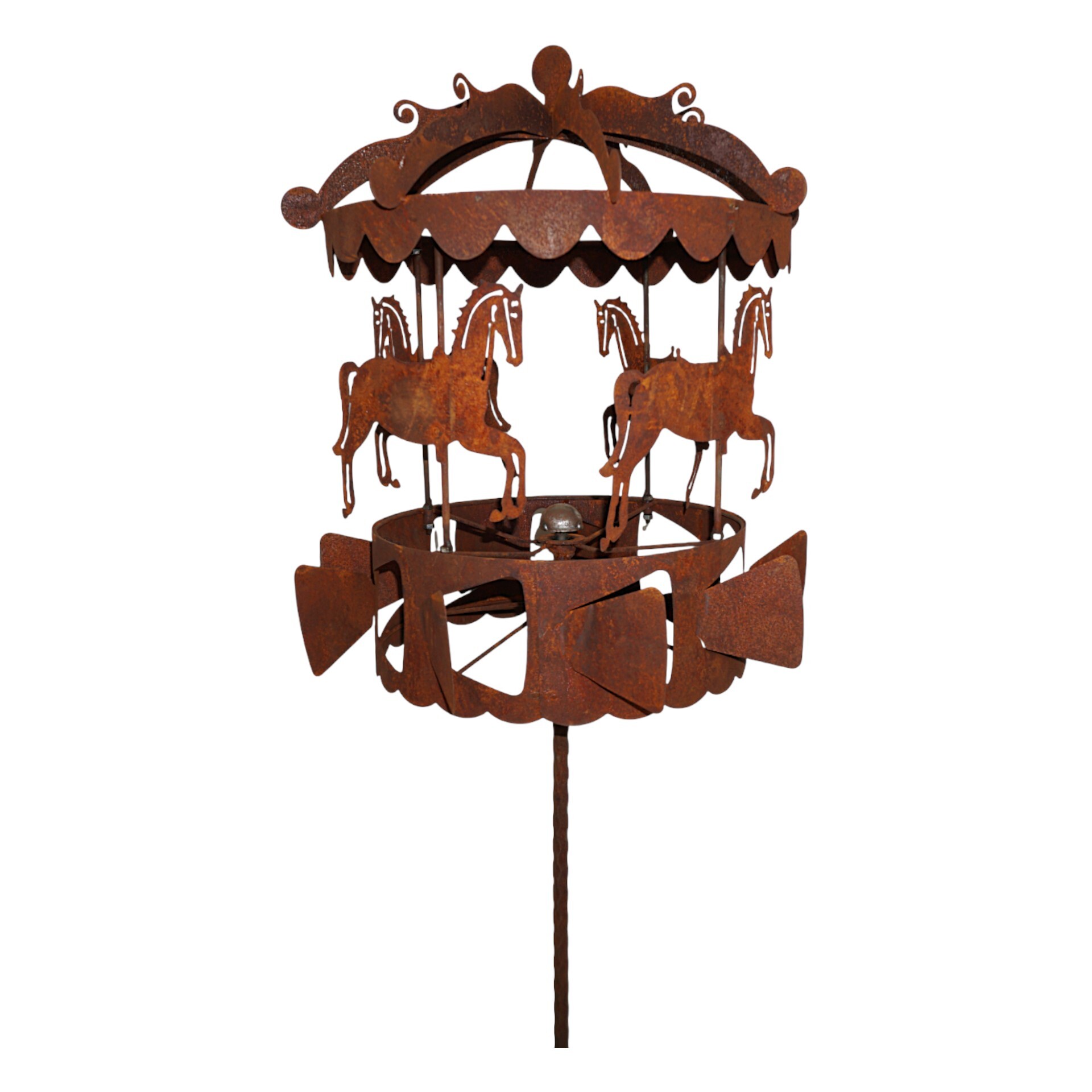 Darstellung von Karussellspinner Pferde 240 cm