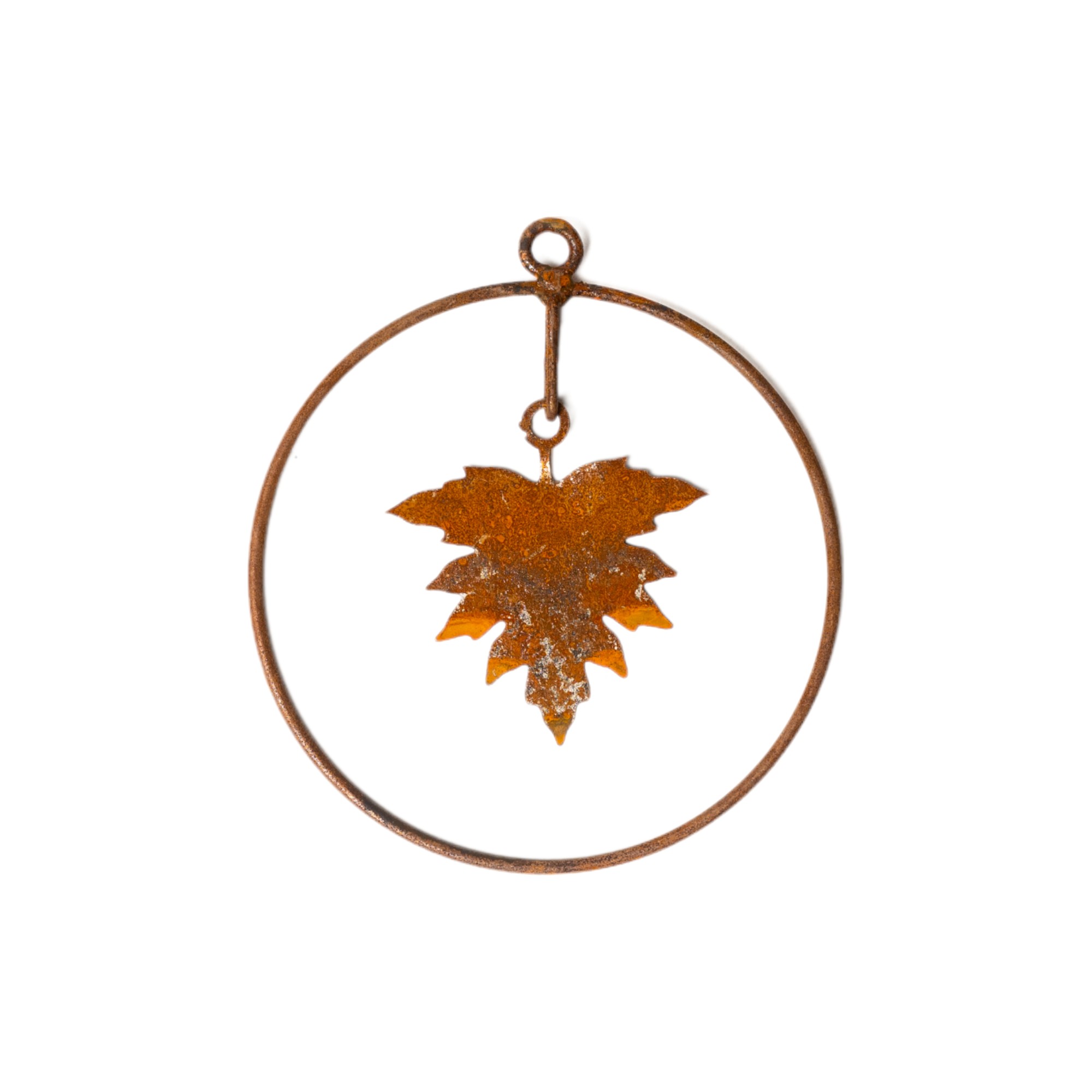 Darstellung von Drahtring mit Miniblatt