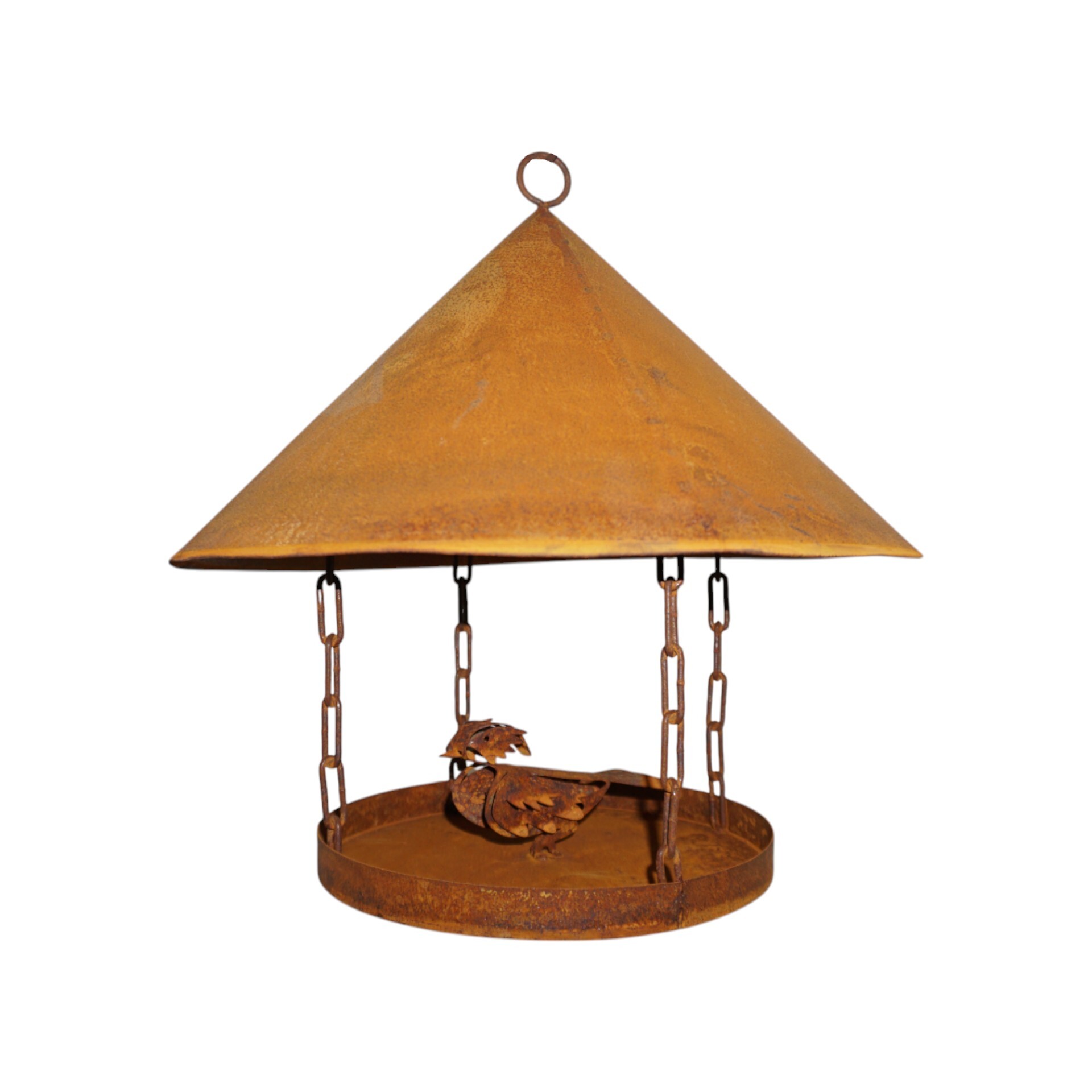 Darstellung von Vogelhaus mit 3D Vogel z. Hängen