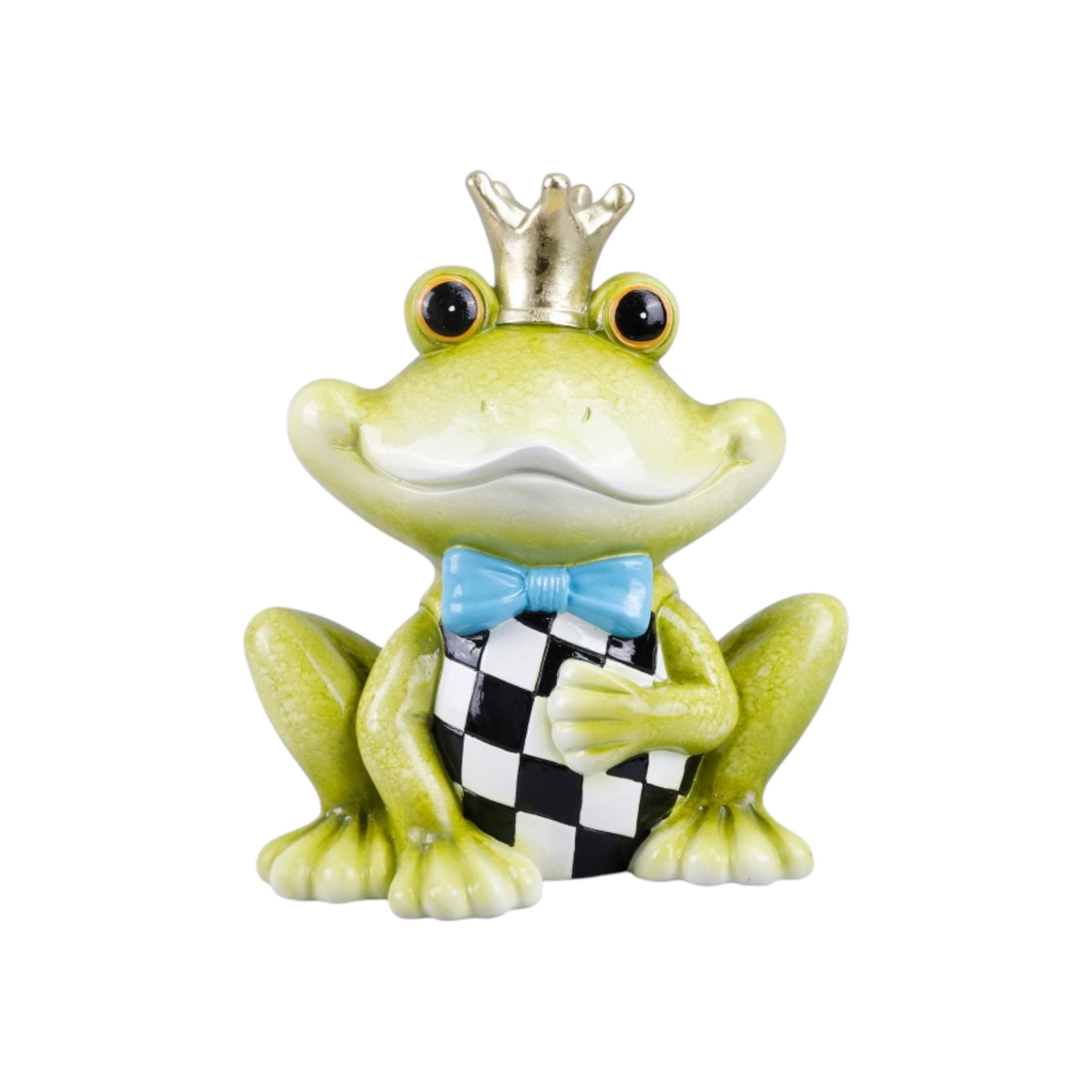 Darstellung von Frosch Fridolin GRÜN Masche u. Krone