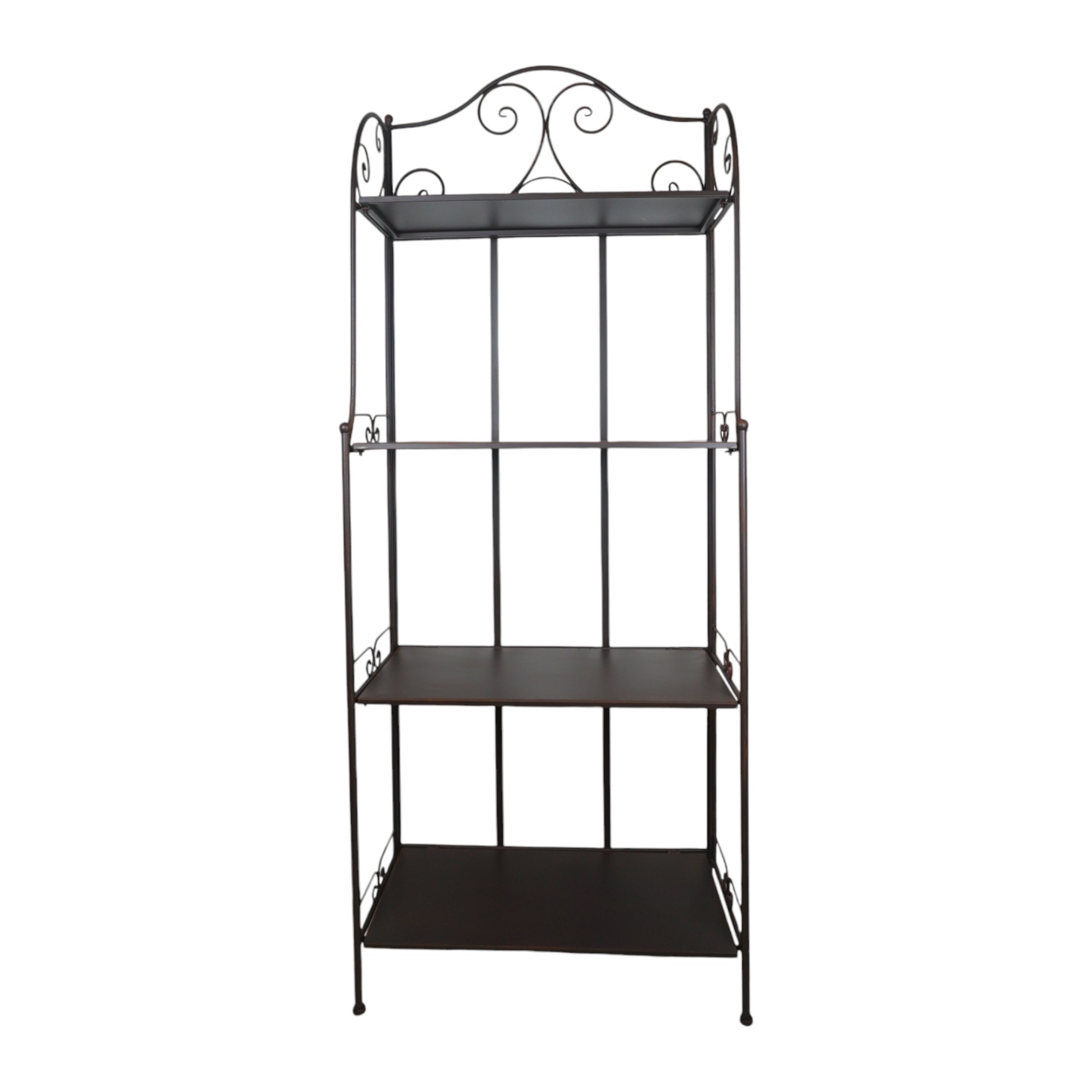 Darstellung von Regal geschlossene Platte 4 Fächer