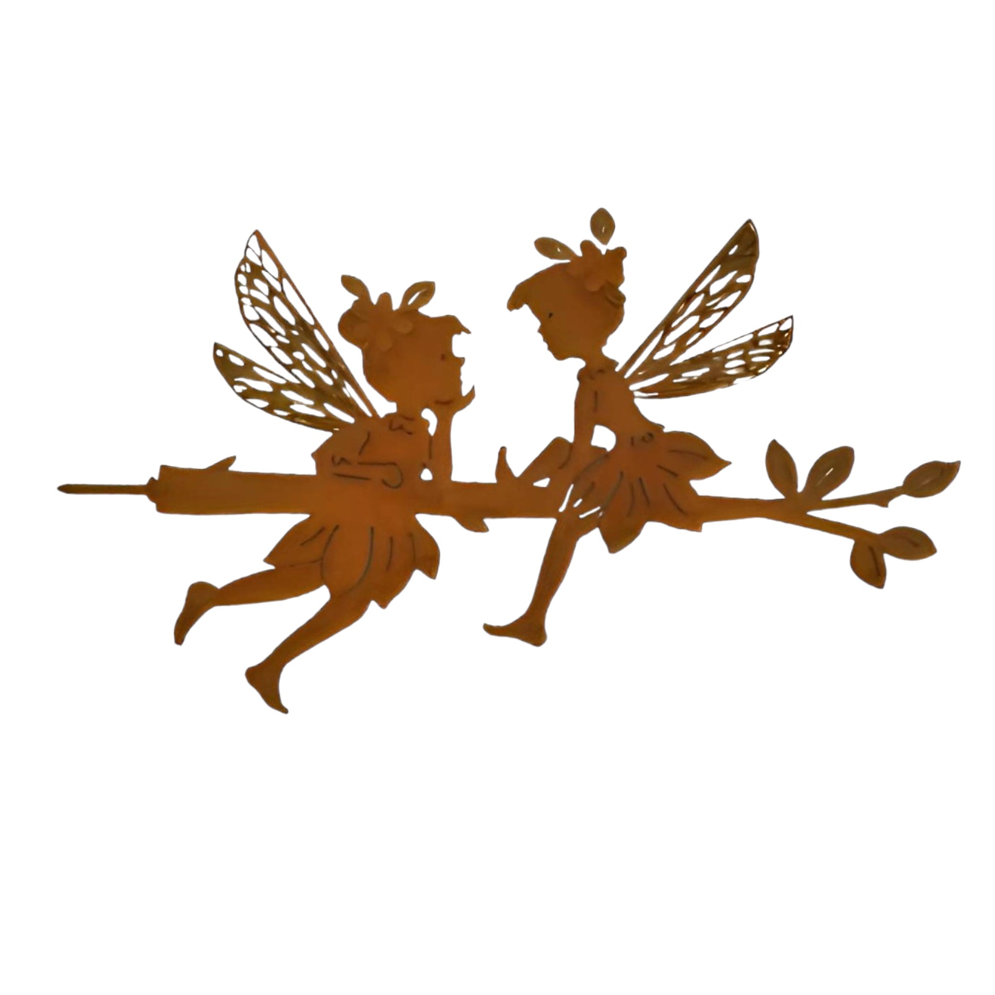 Darstellung von Elfen auf Ast zum reindrehen