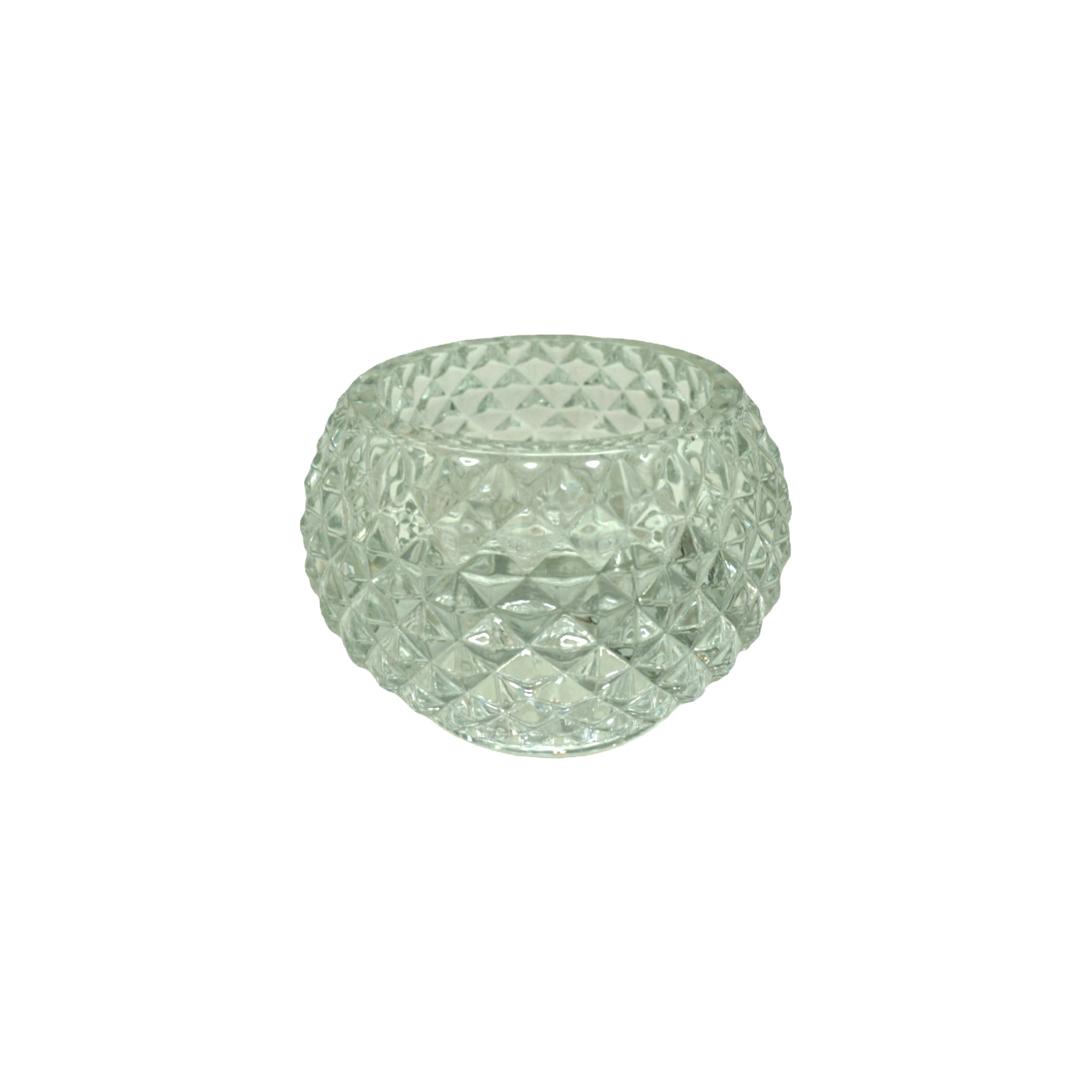 Darstellung von Teelichthalter rund, natur