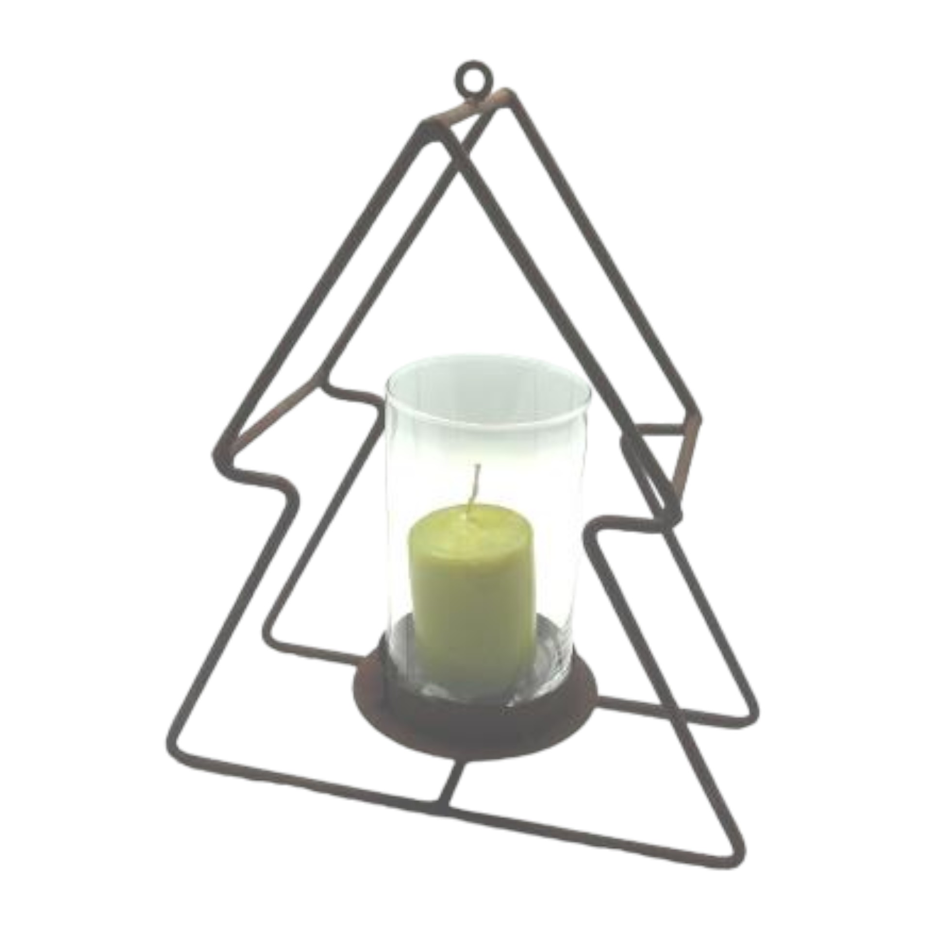 Darstellung von Drahtbaum inkl. Glas (37348) 9x15 cm