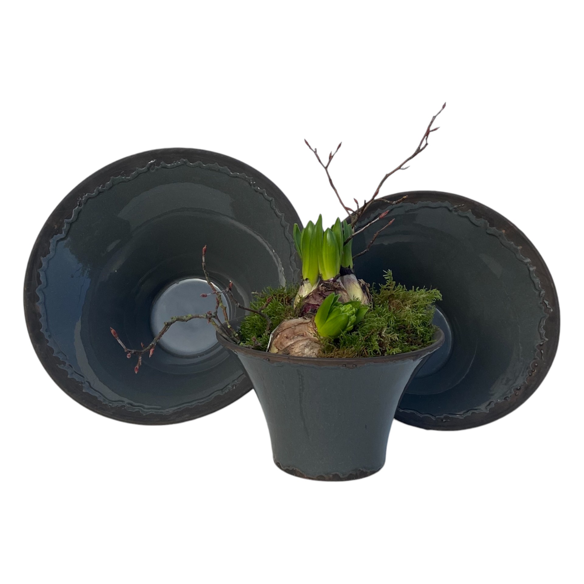 Darstellung von RP Schale DUNKELGRAU 32x16 cm