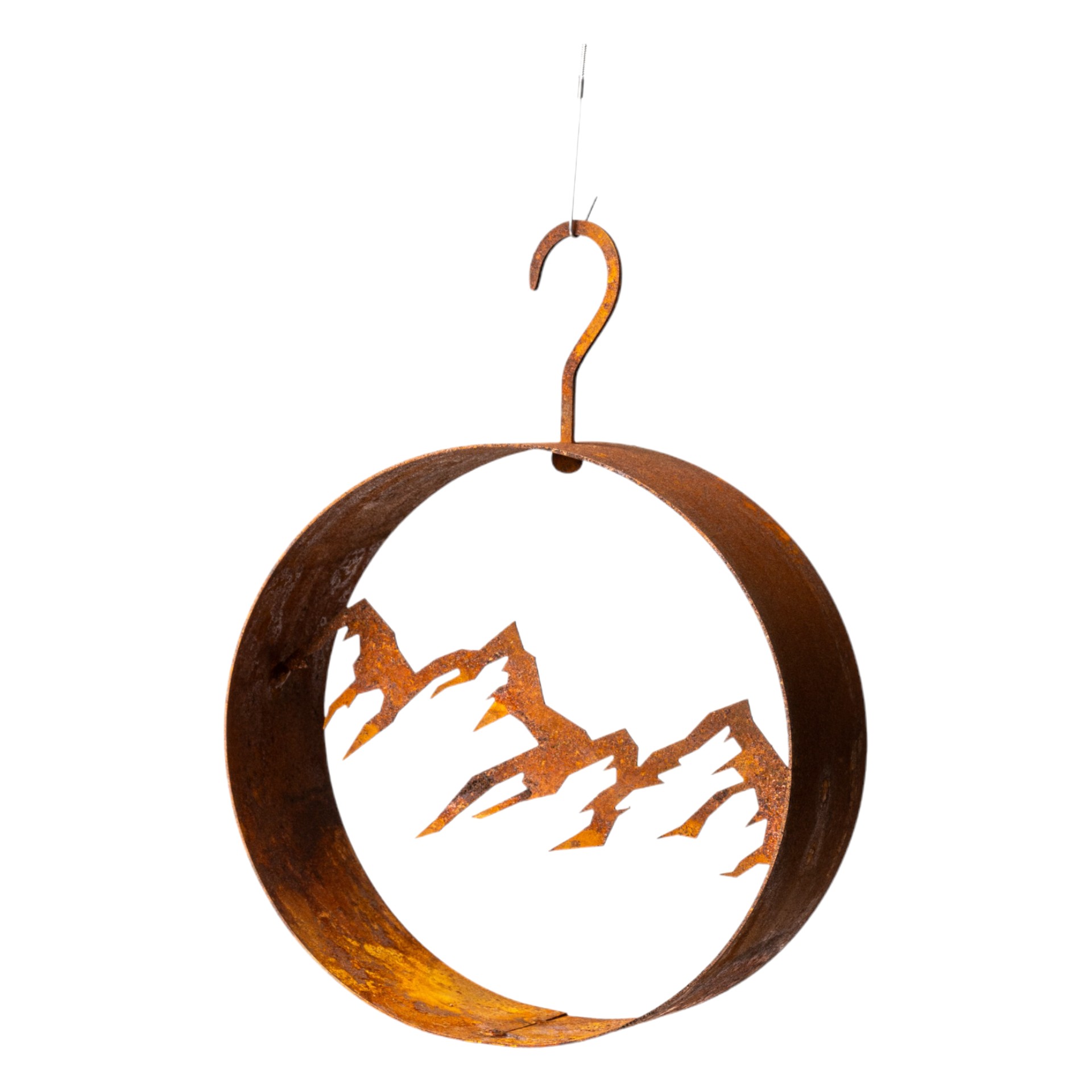 Darstellung von Ring breit mit Berge zum Hängen