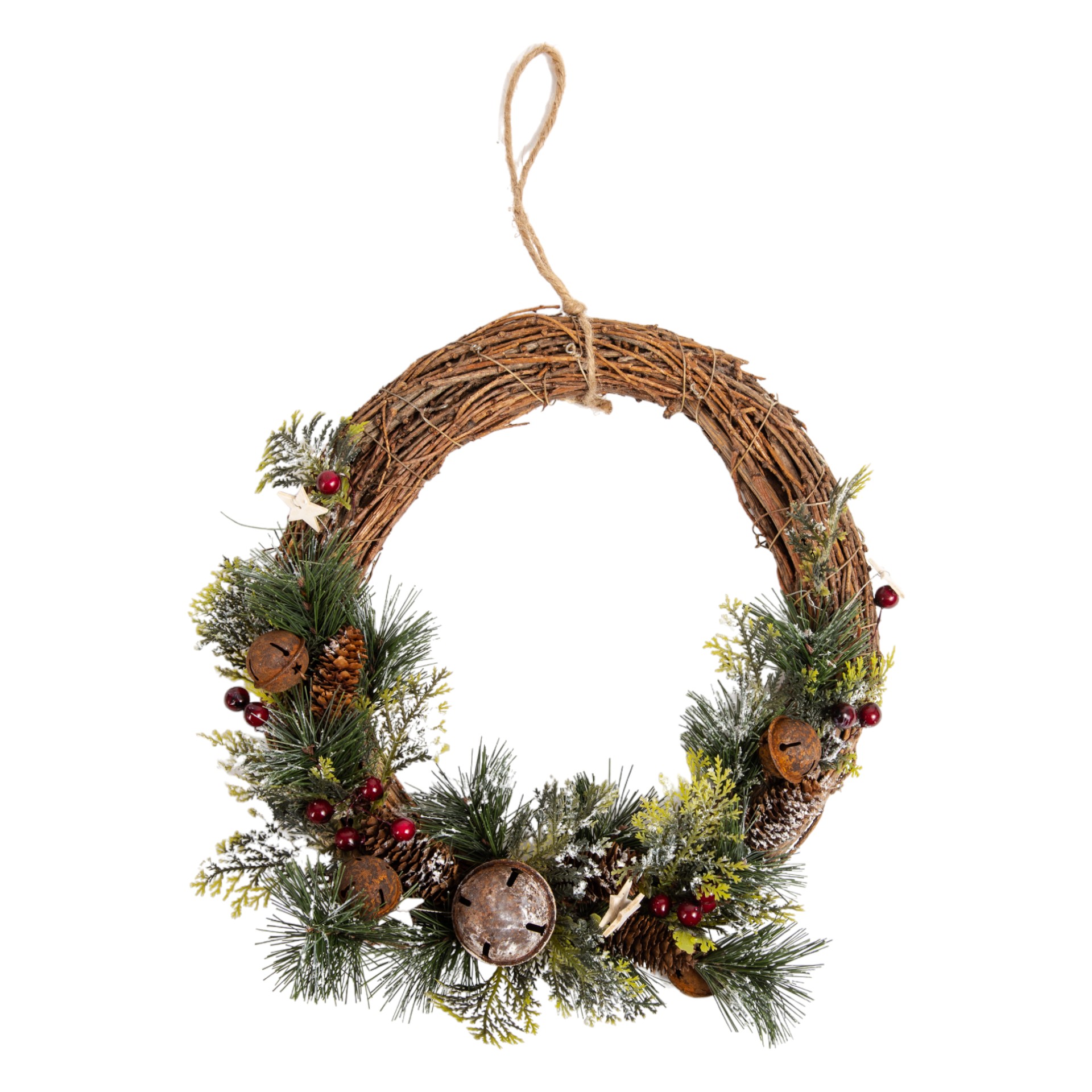 Darstellung von Türkranz m. Glocken natur dunkel