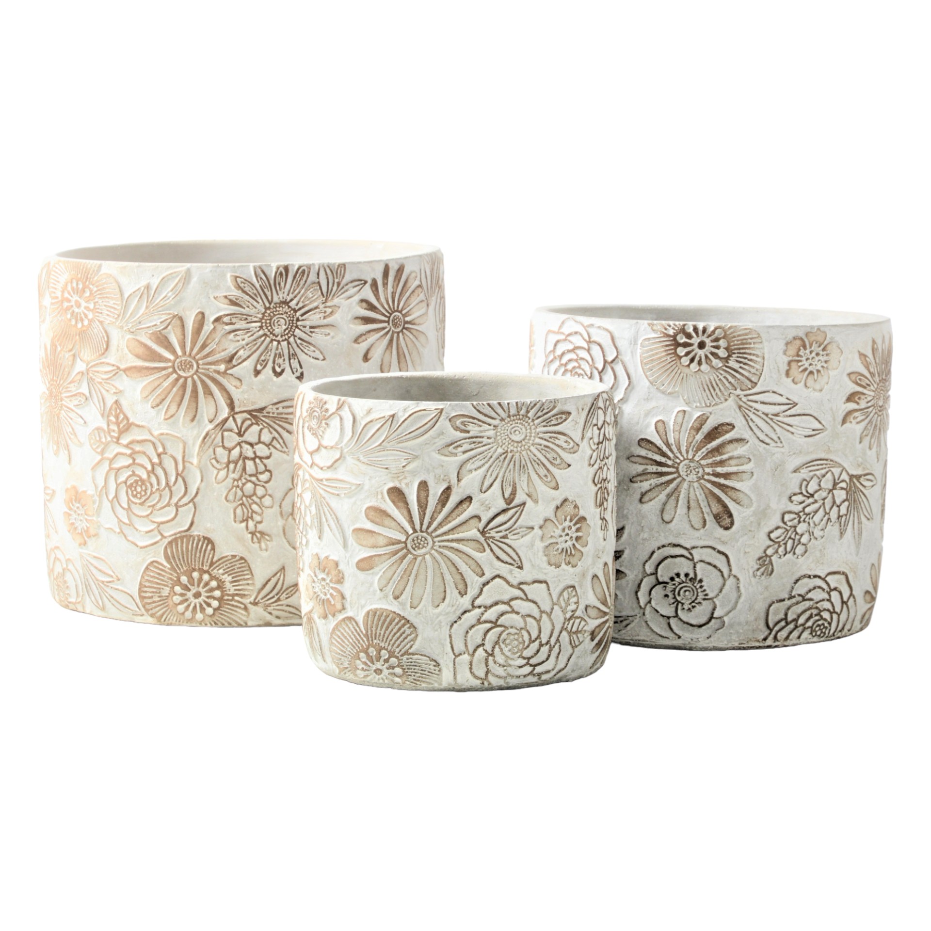 Darstellung von Topf Flowers rund gross