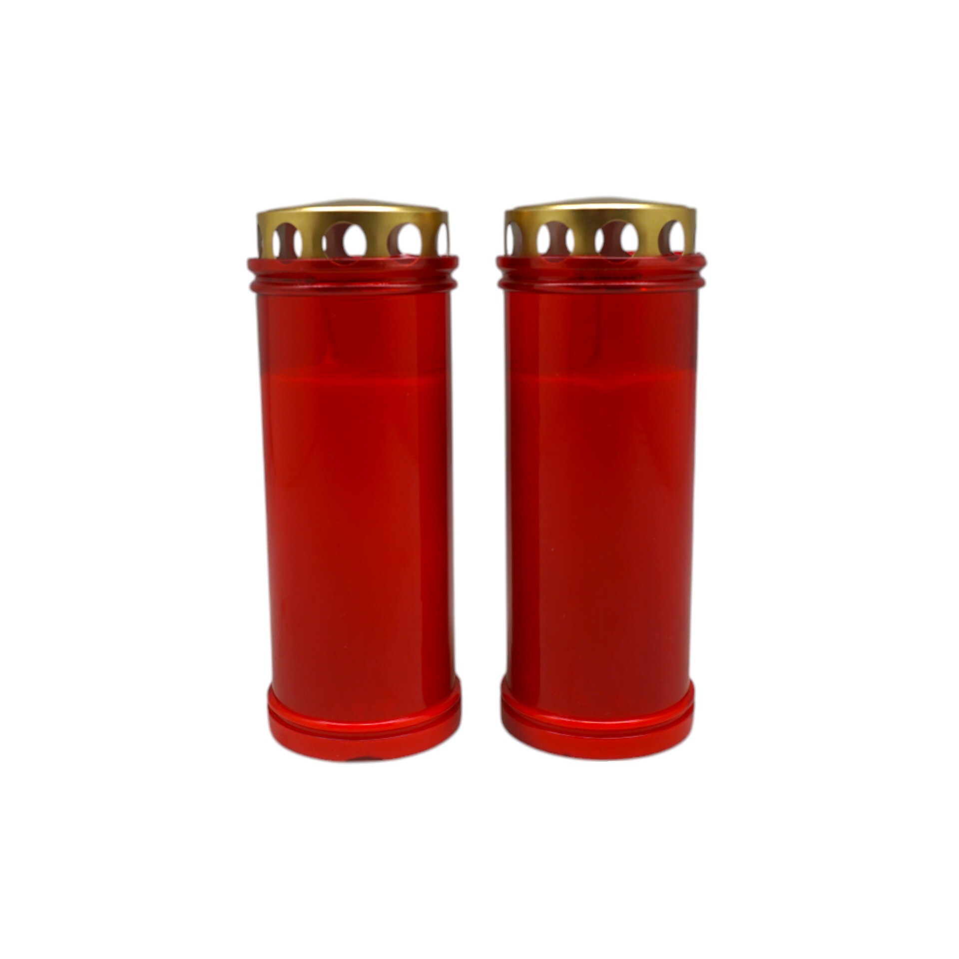 Darstellung von Apostellteelicht 3 Tage ROT 2-tlg.