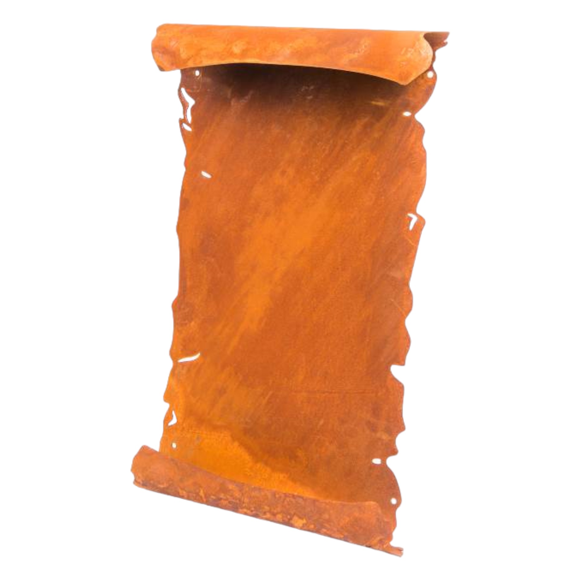 Darstellung von RP Schriftrolle rost gebogen