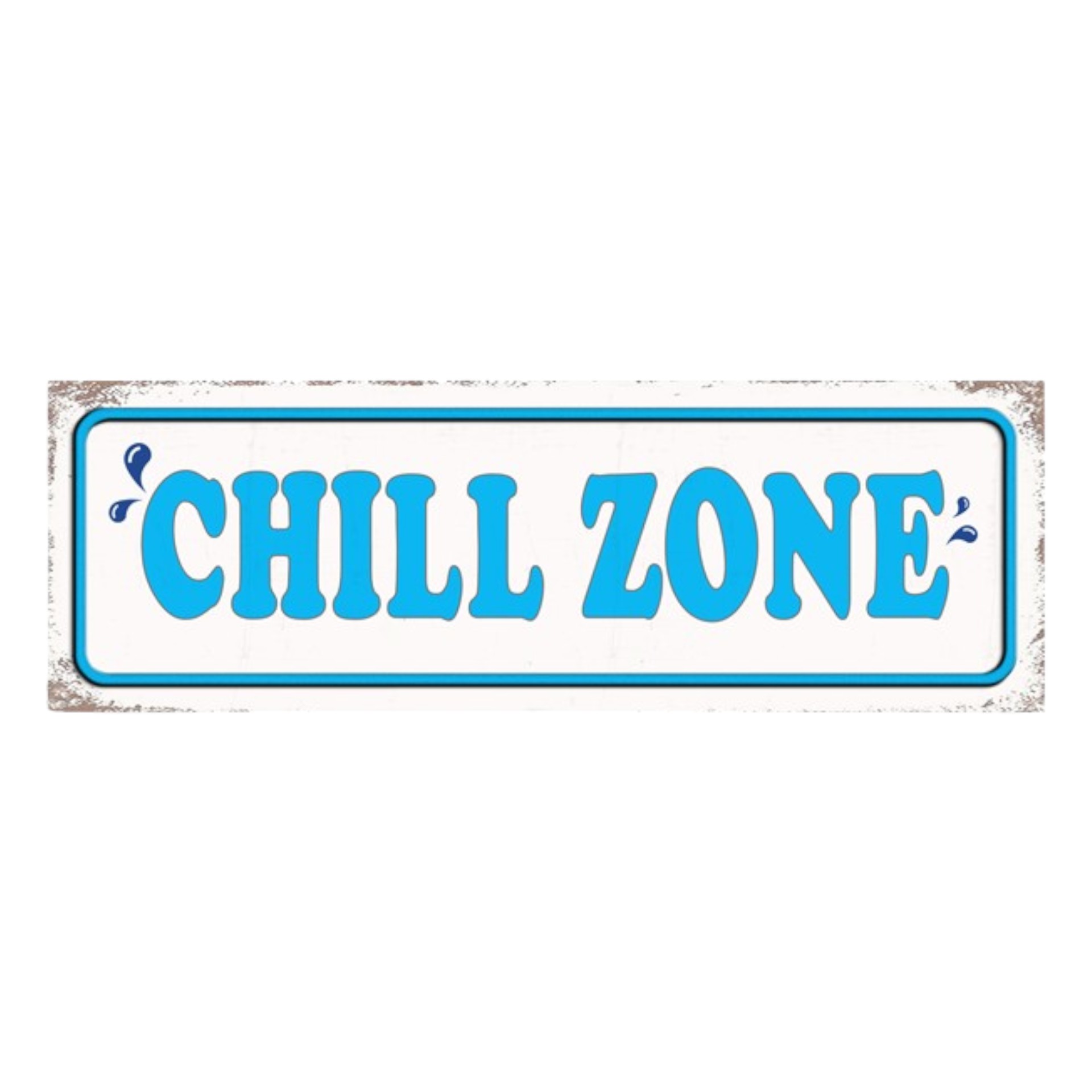 Darstellung von RP UV Schild Chill Zone