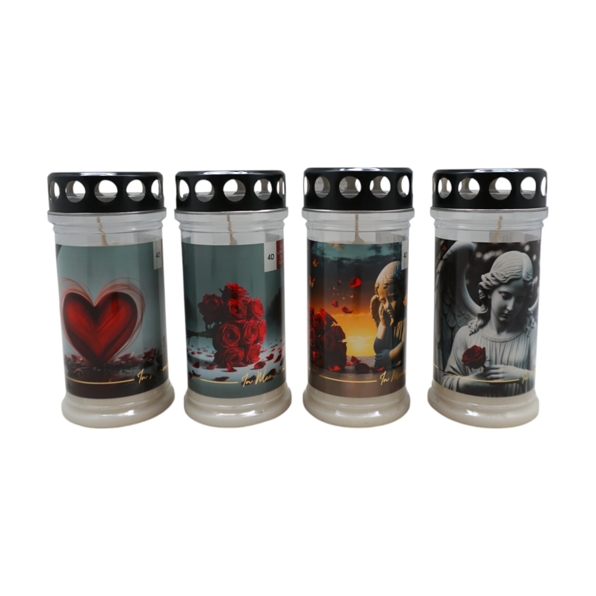 Darstellung von Grablicht 4 Tage, 4 Motive