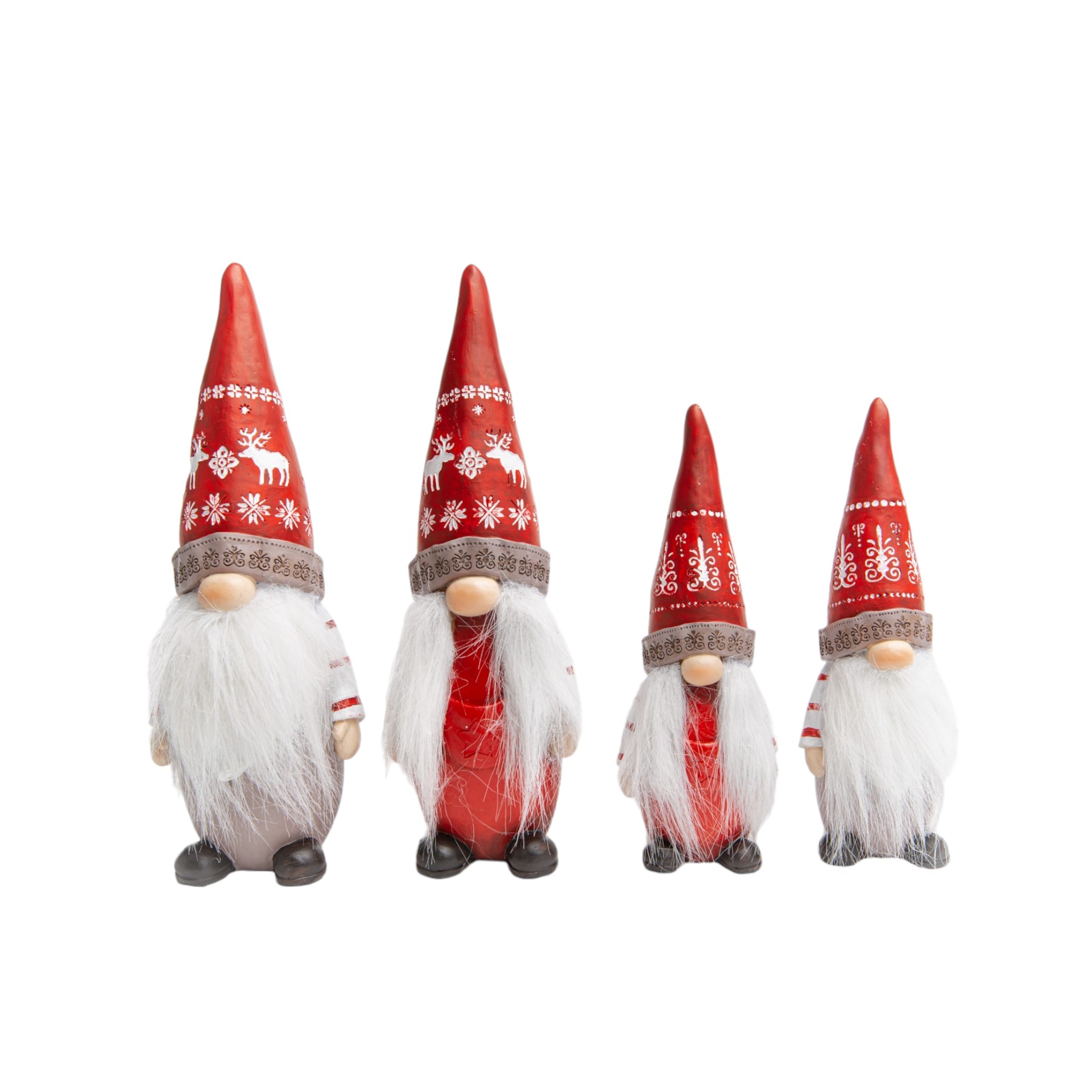 Darstellung von Zwerg mittel grau/ weiss sortiert mit Bart