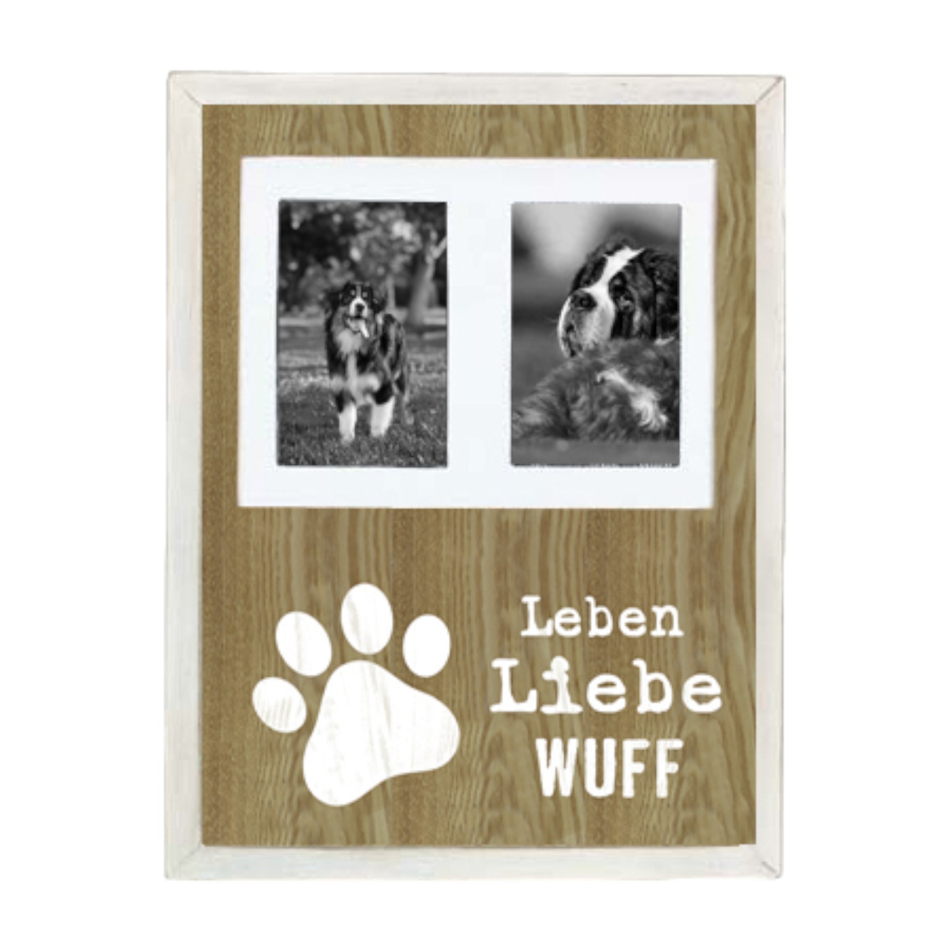 Darstellung von RP Bilderrahmen Leben Liebe Wuff