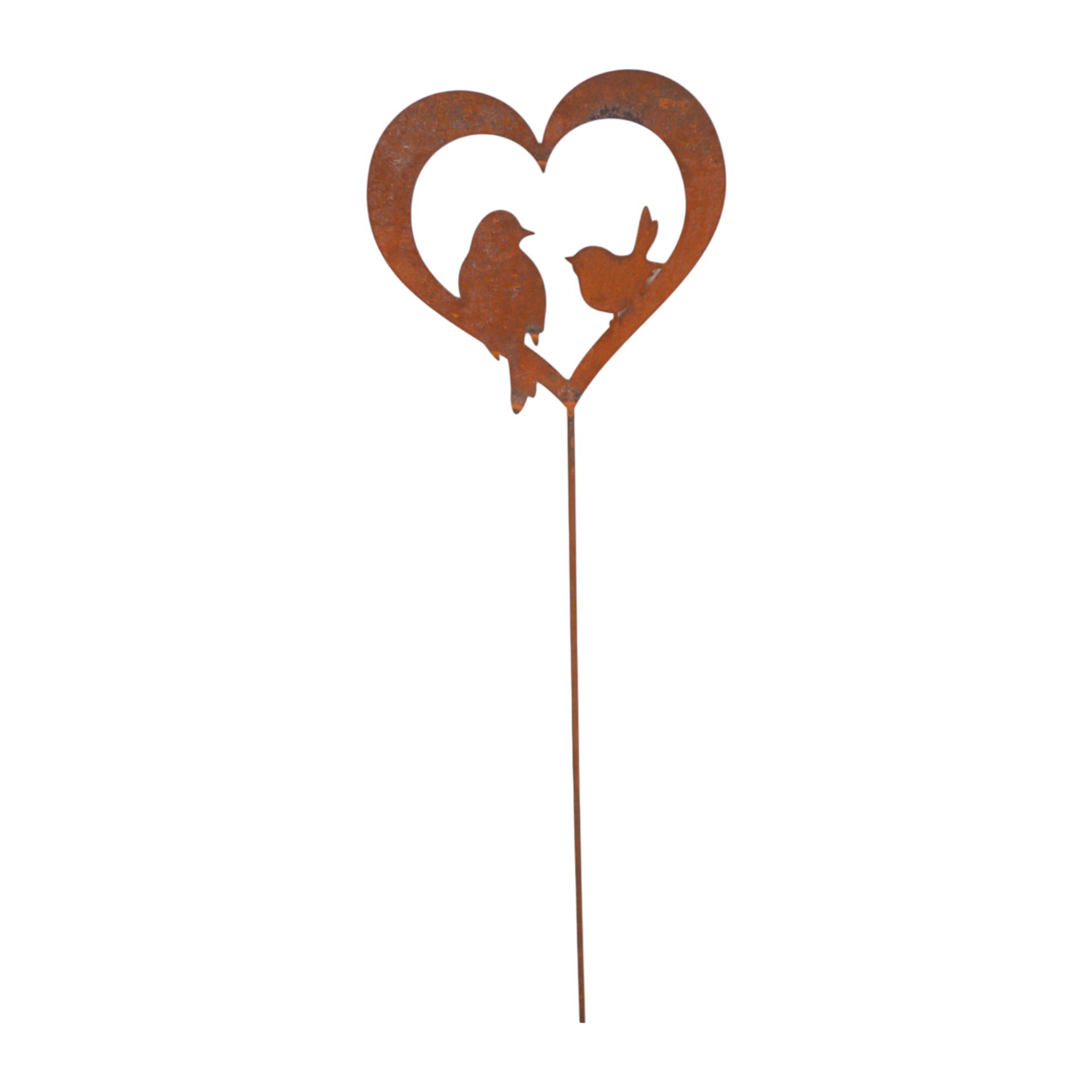 Darstellung von Herzstecker mit 2 Vögel