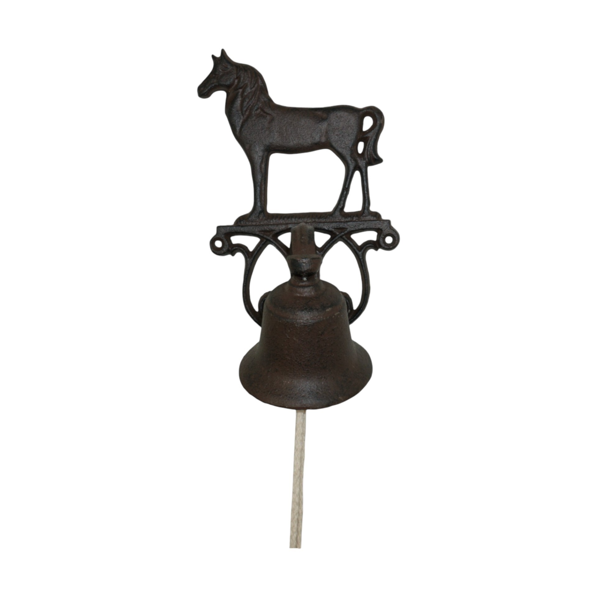 Darstellung von Türglocke Pferd, braun