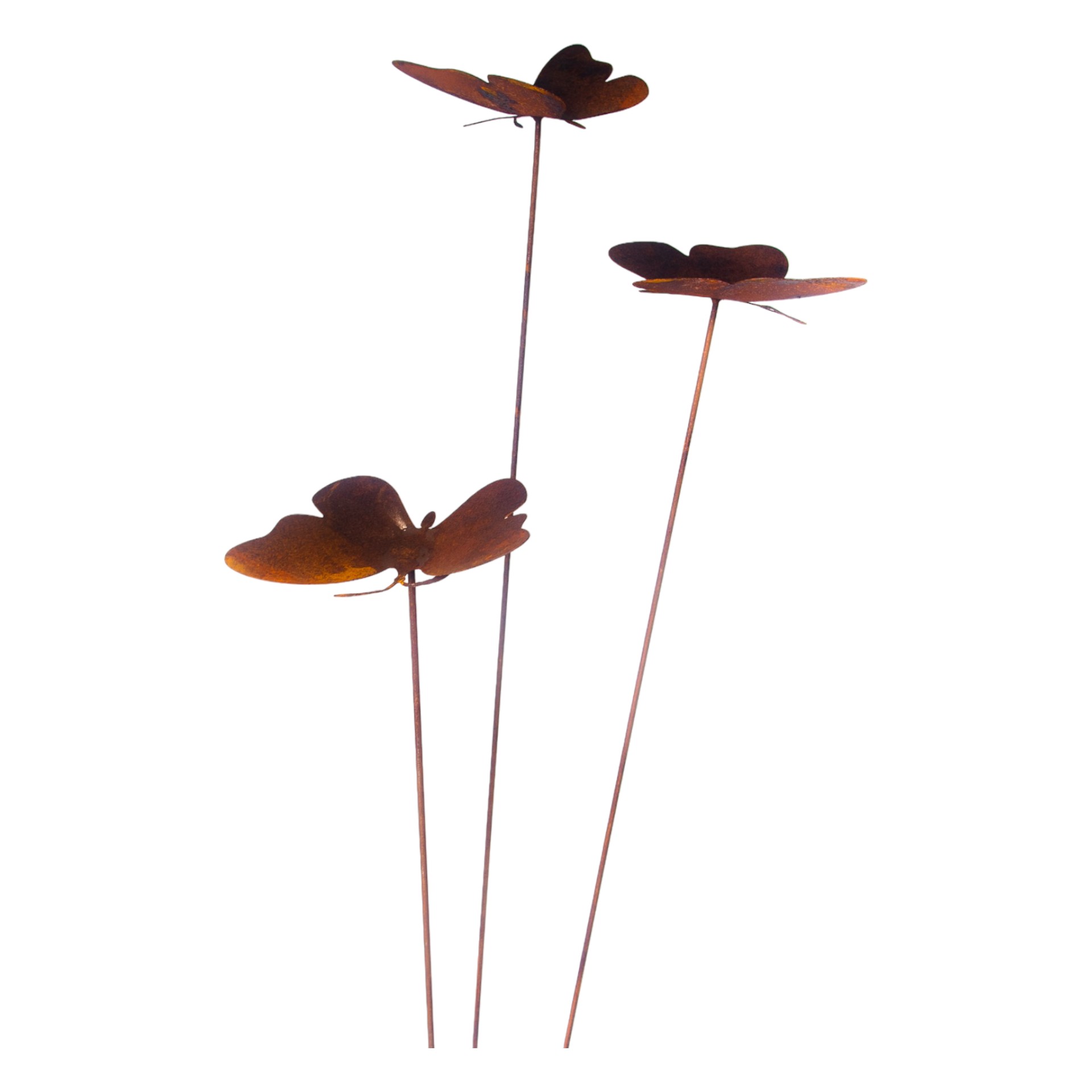 Darstellung von schwebende Schmetterlinge auf Stab