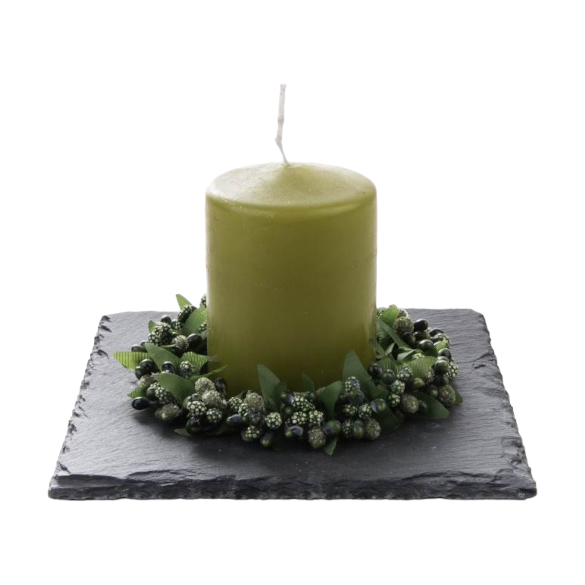 Darstellung von Schiefertafeln mittel eckig, 2-tlg.