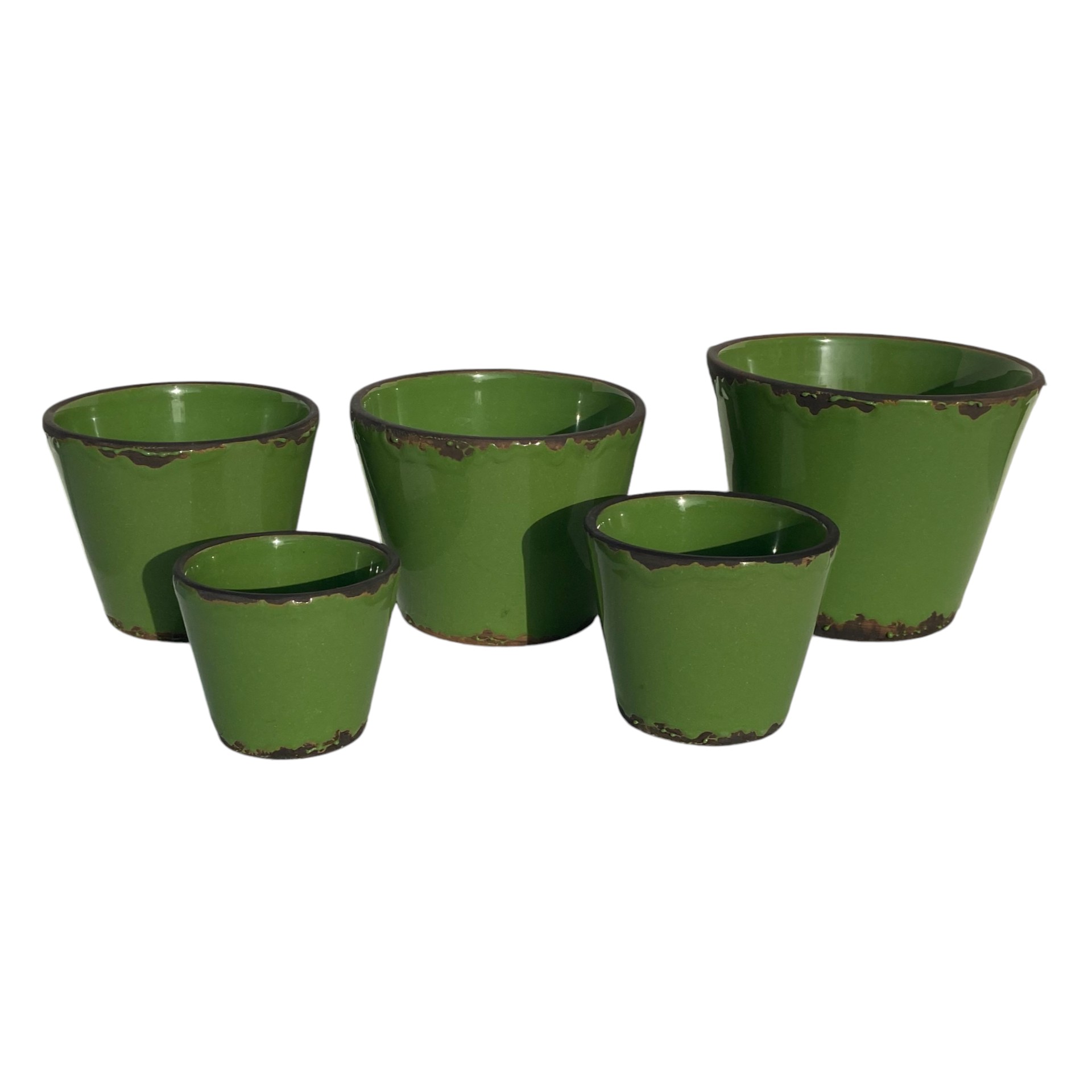 Darstellung von RP Topf Flora HELLGRÜN 19x15,5 cm