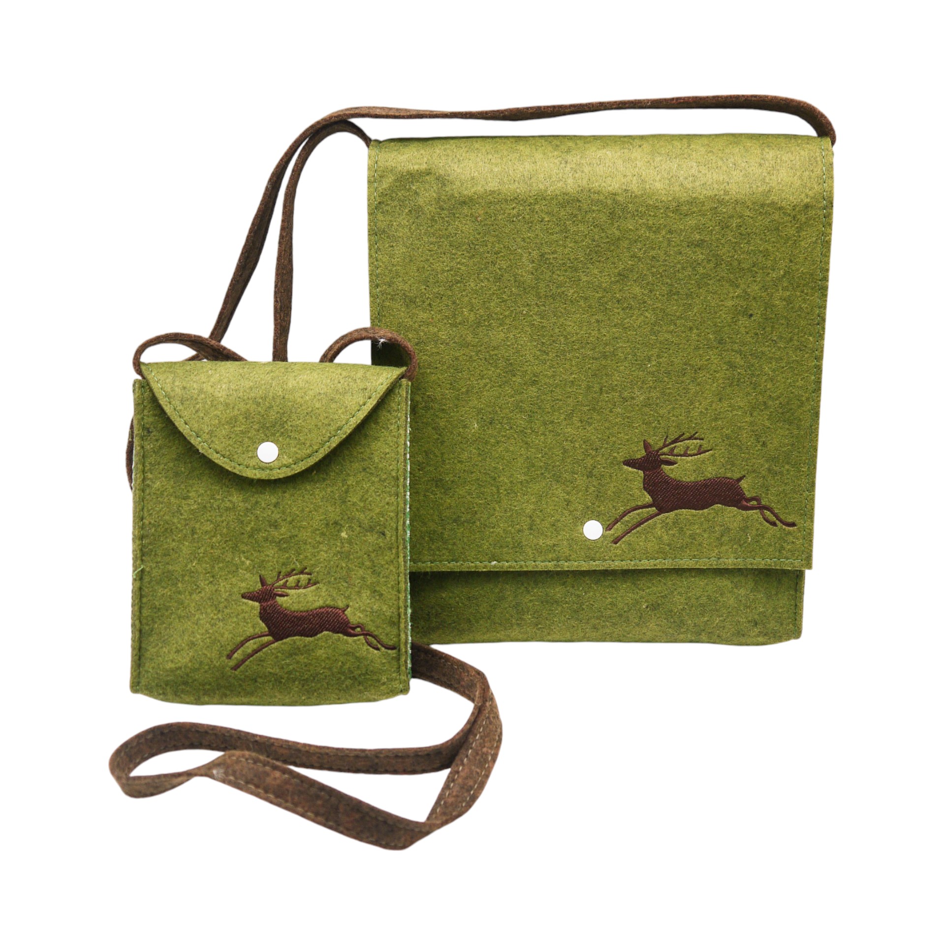 Darstellung von Umhängtasche gross grün