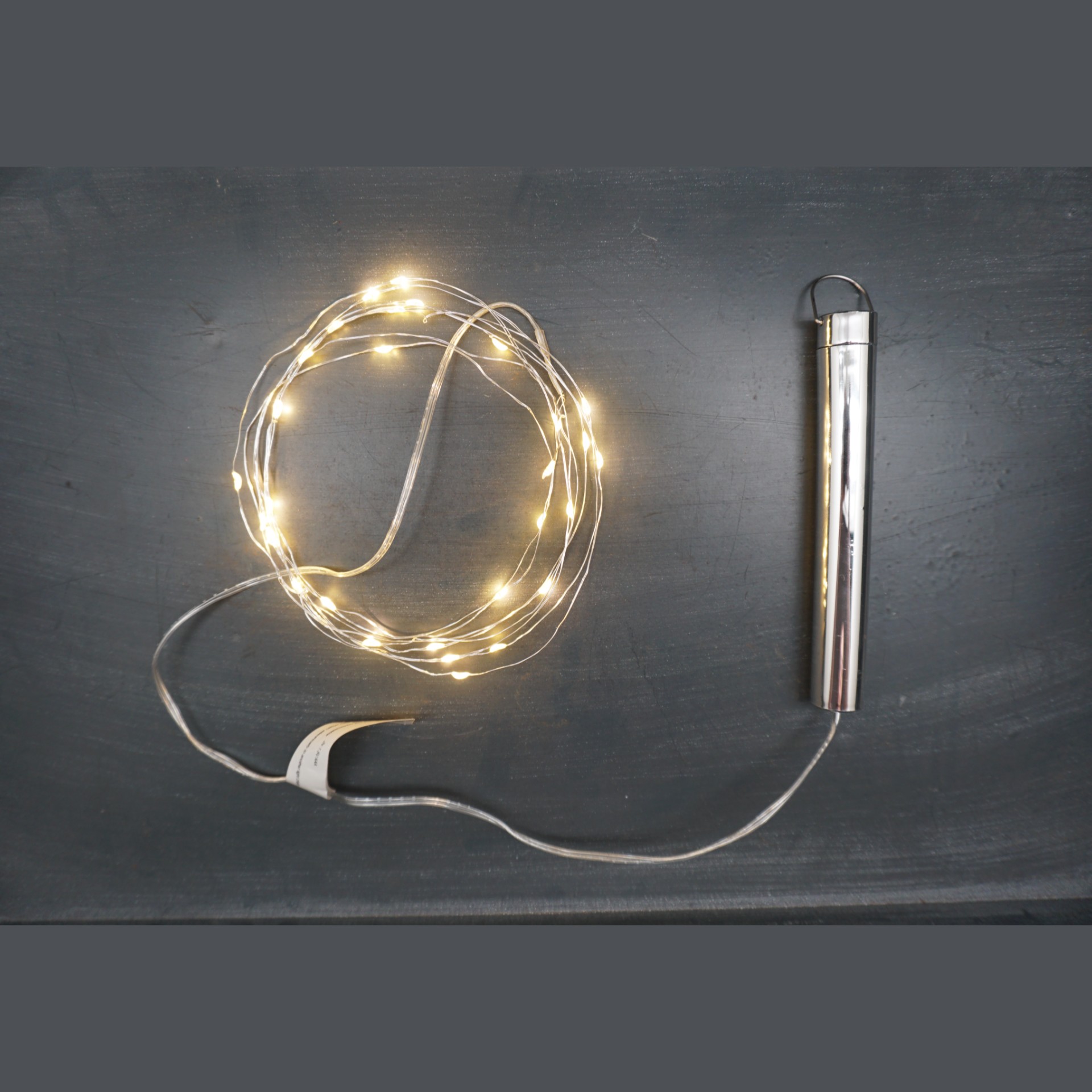 Darstellung von Lichterkette warm weiss 50 LEDS