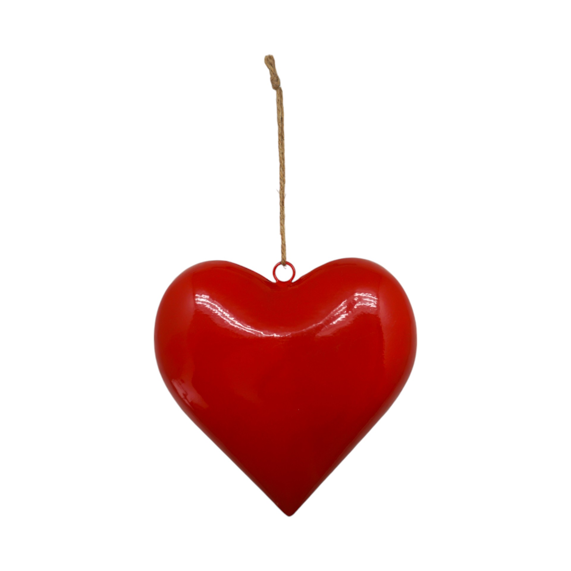 Darstellung von Rotes Herz z. Hängen voll gross