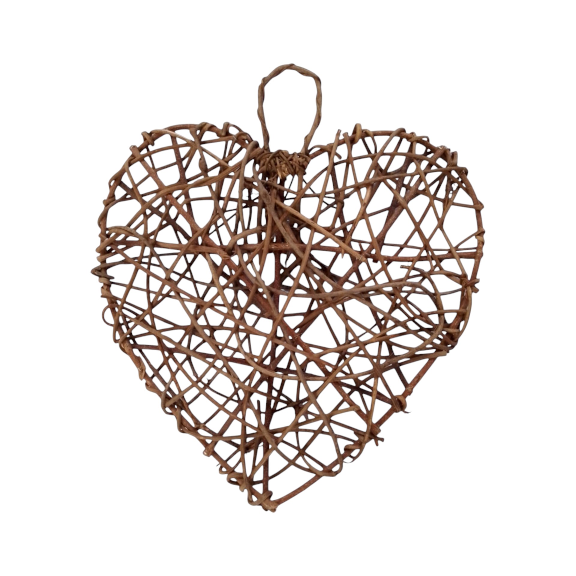 Darstellung von Weidenherz mittel gewickelt