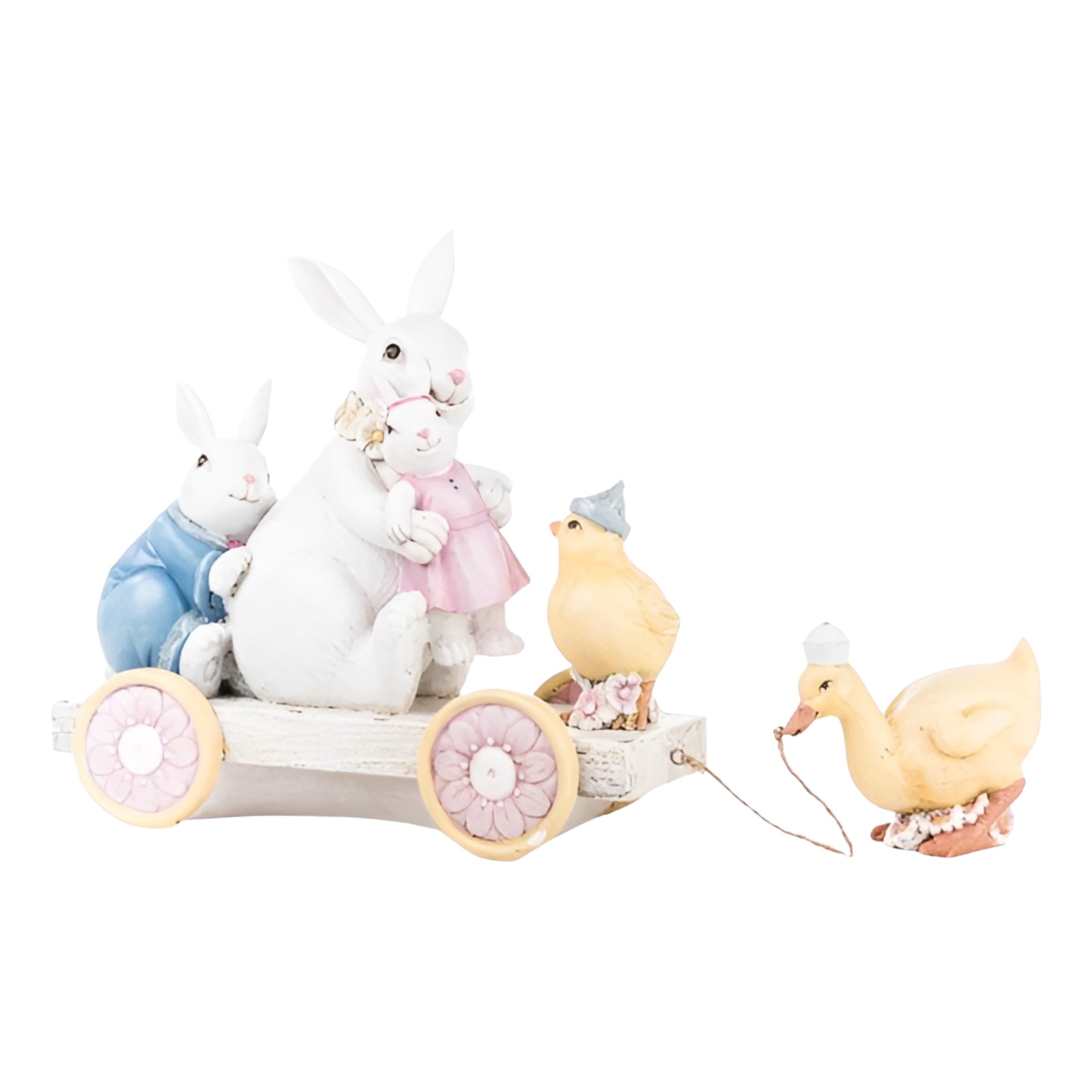 Darstellung von RP Wagen m. Hasen, Vogel und Ente