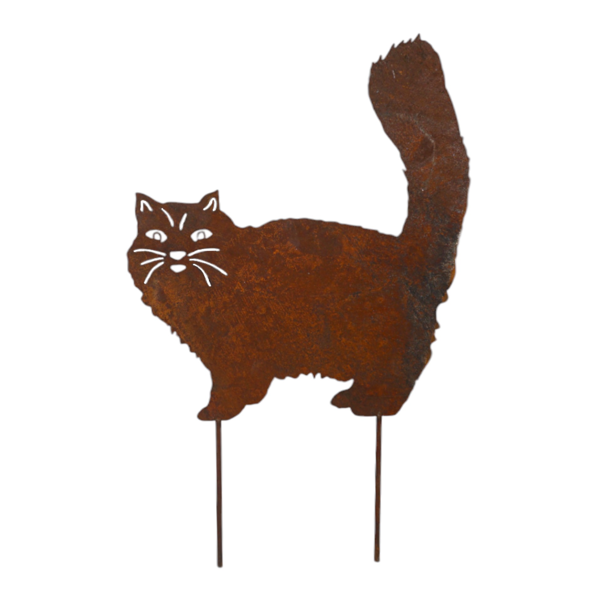 Darstellung von Angorakatze mittel zum Stecken