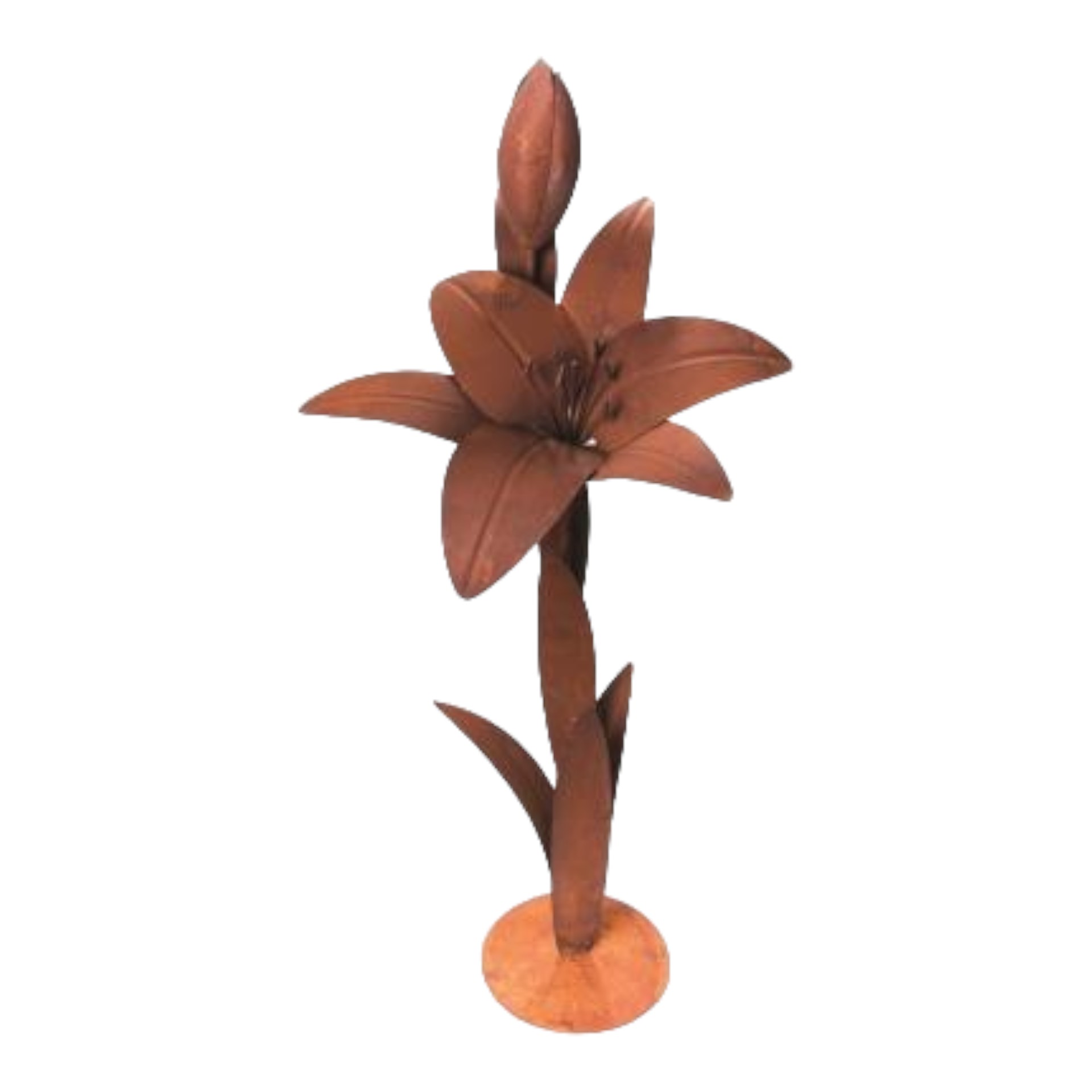 Darstellung von offene Blume mit geschlossener Blätter auf Platte, klein